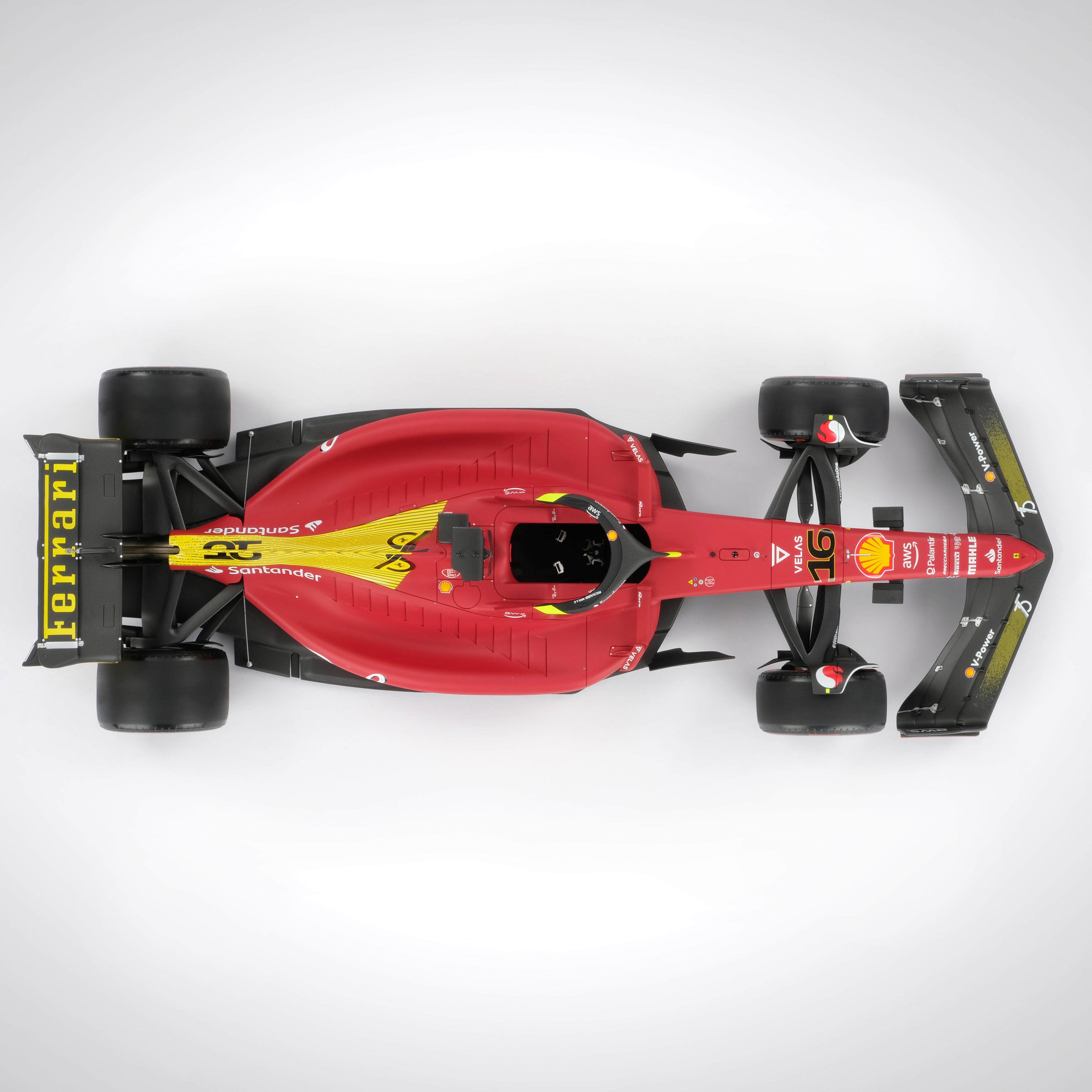 Charles Leclerc 2022 Ferrari F1-75 1:8 Scale Model – Italian GP