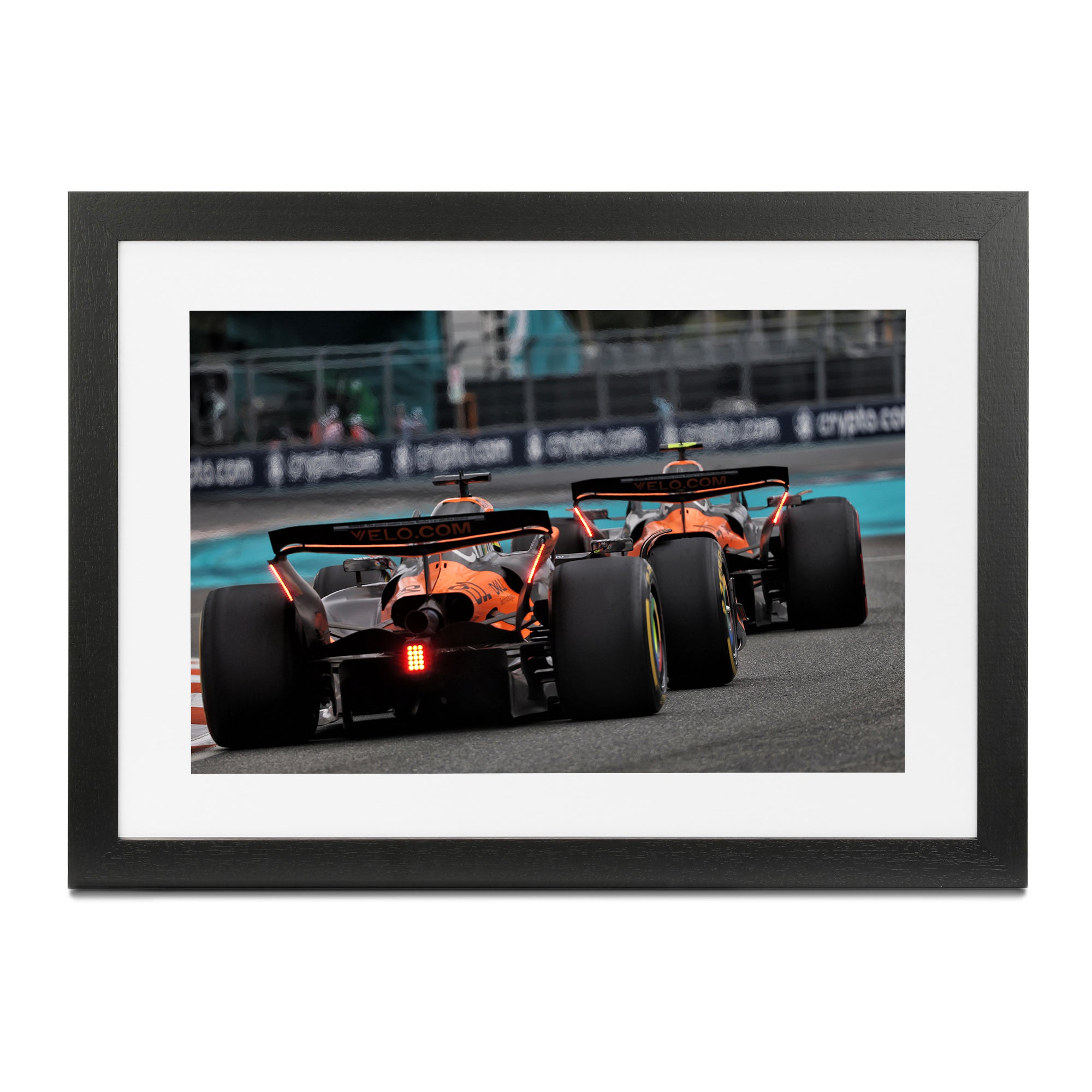 McLaren F1 Team 2025 'One-Two' Print - Miami GP
