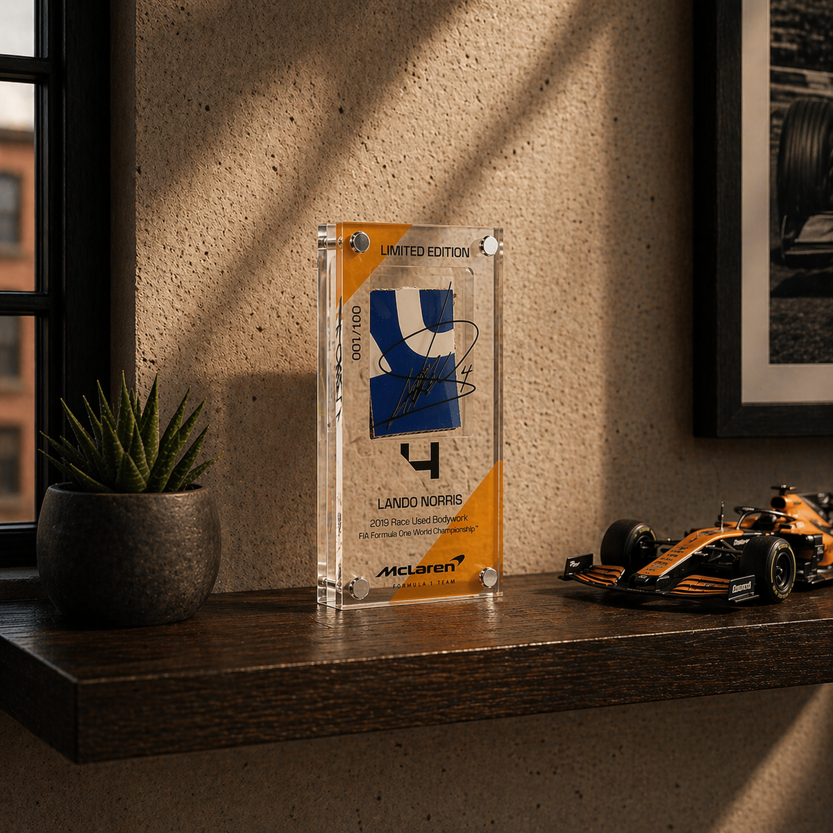 Norris 2019 MCL34 Acrylic Bodywork Display | F1 Authentics