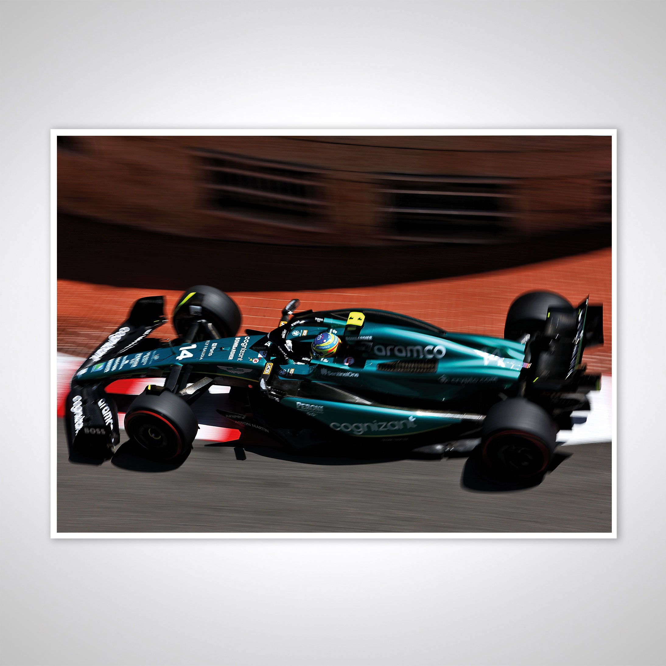 Fernando Alonso 2023 Print – Monte Carlo