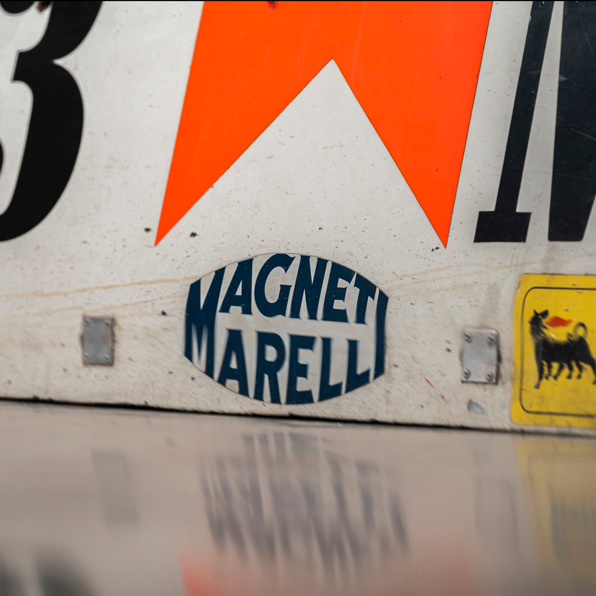 Bruno Giacomelli 1981 Alfa Romeo 179B Right-Hand Sidepod