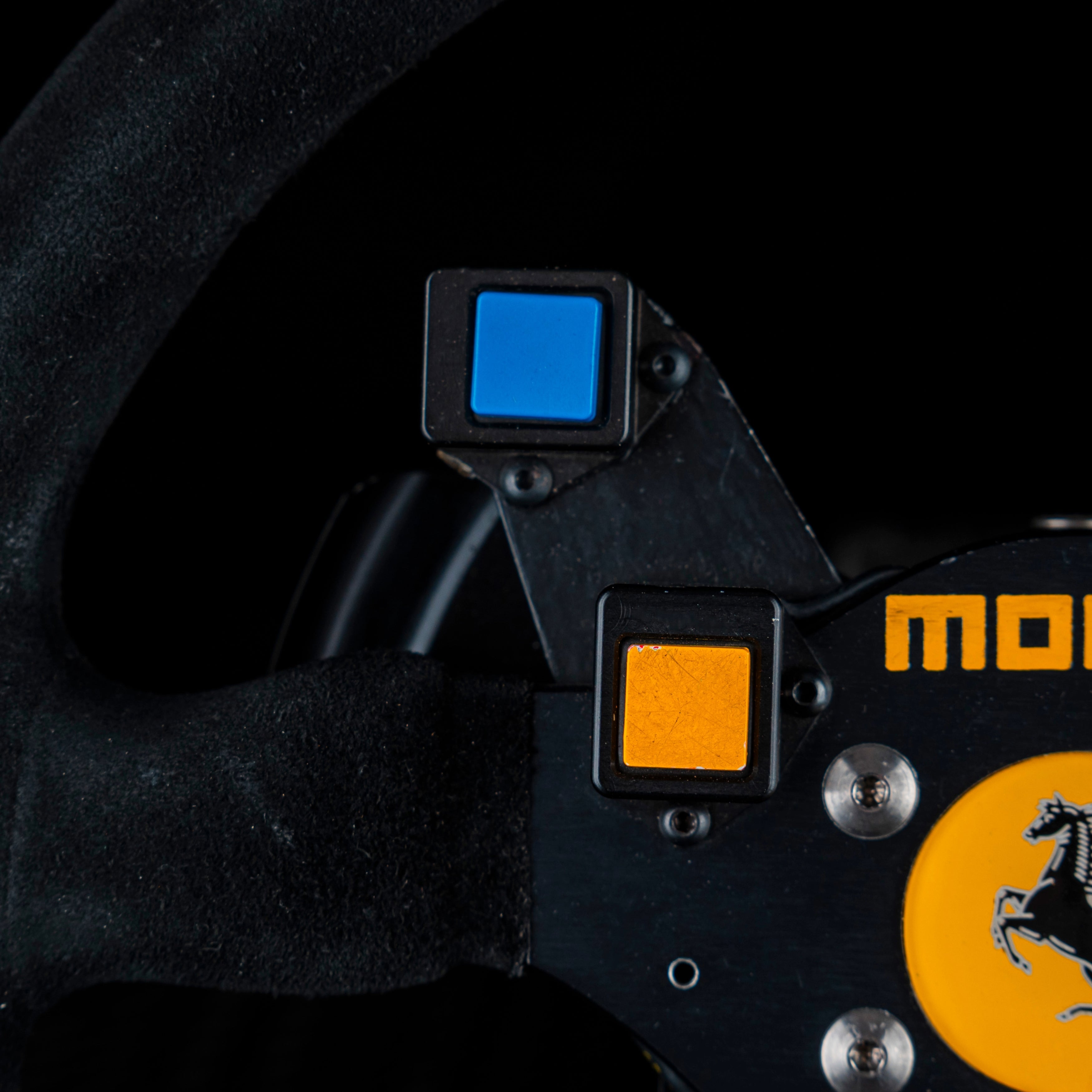 Gerhard Berger Scuderia Ferrari Grand Prix Used Steering Wheel – 1993 Formula One Season