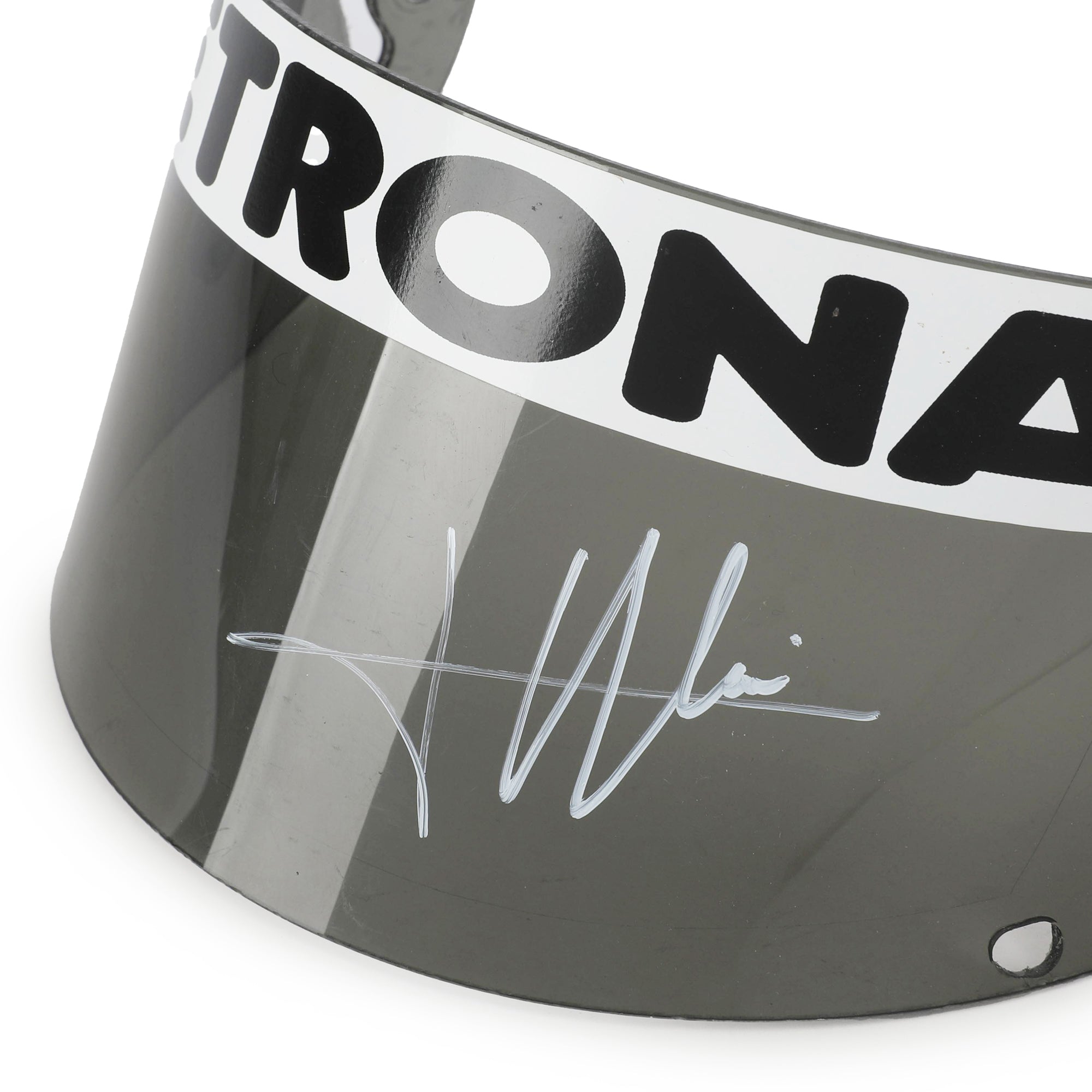 Jean Alesi Signed Sauber Visor
