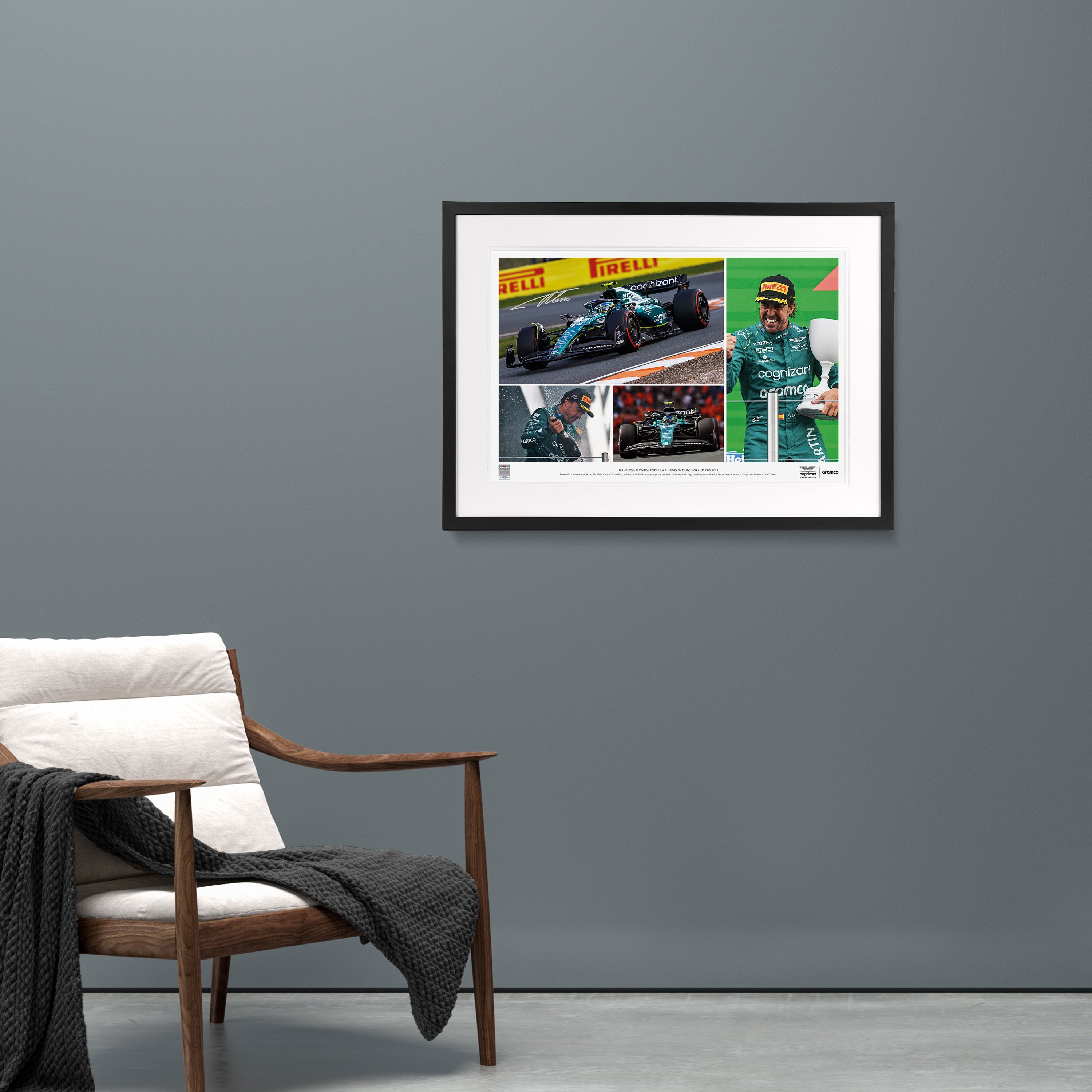 Fernando Alonso 2023 Signed Photo – Dutch GP