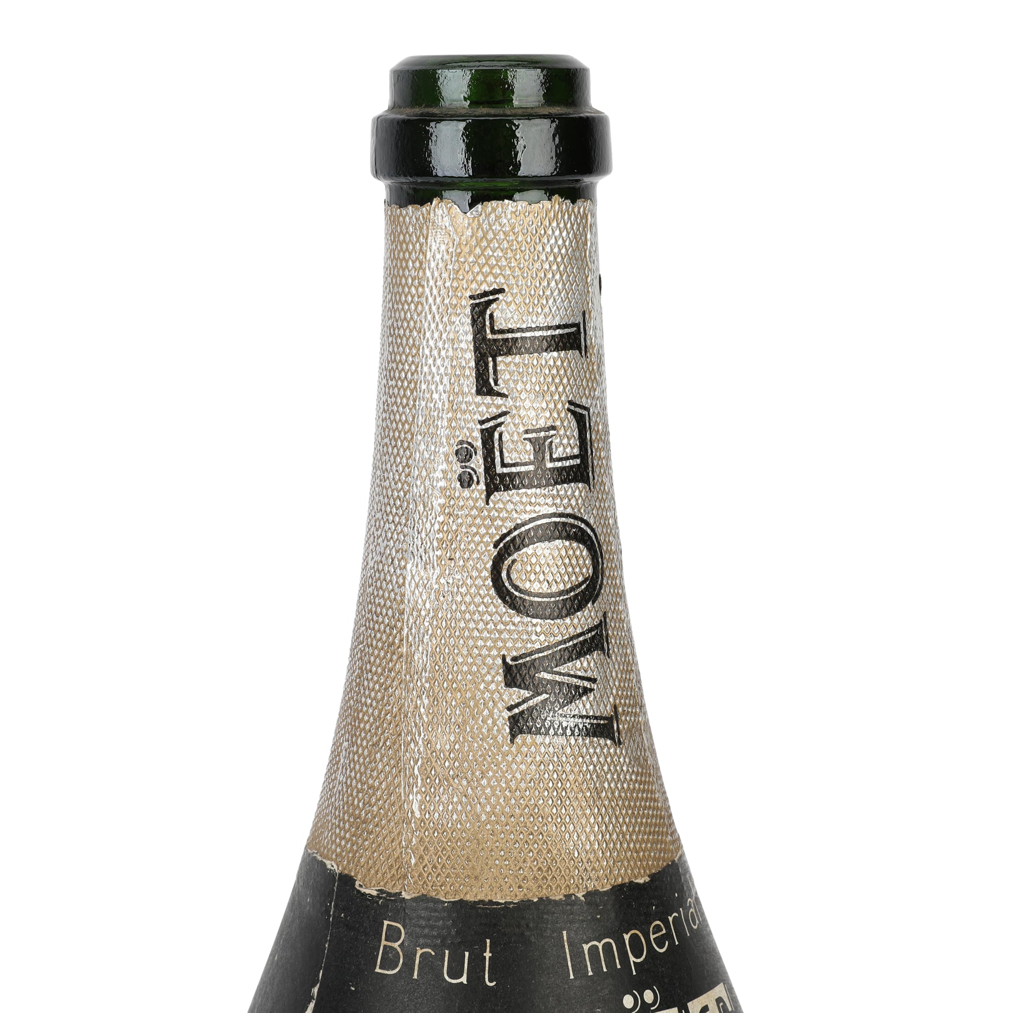 Ayrton Senna 1989 Signed Moet Champagne Bottle