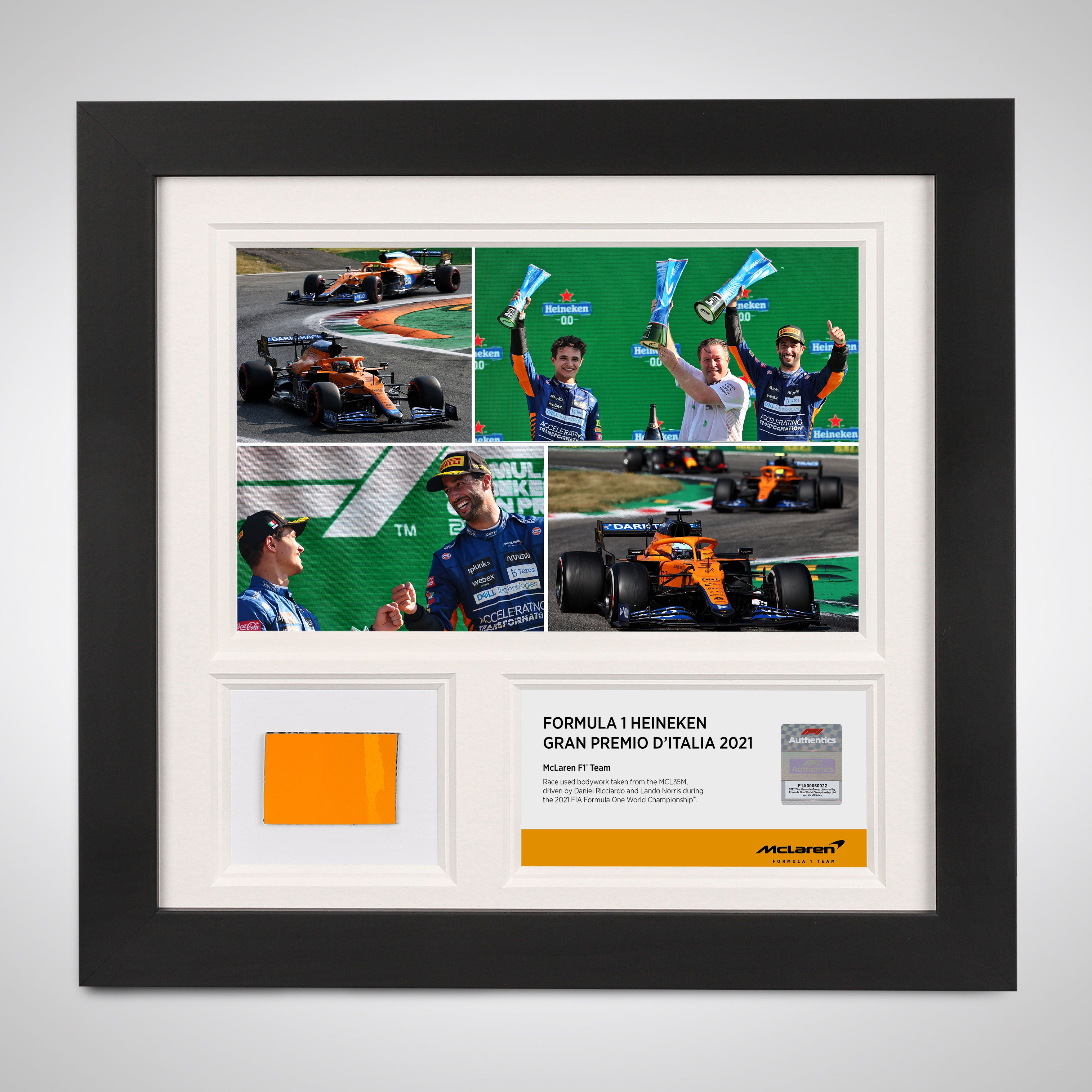 McLaren F1 Team 2021 Bodywork & Photo Collage - Italian GP