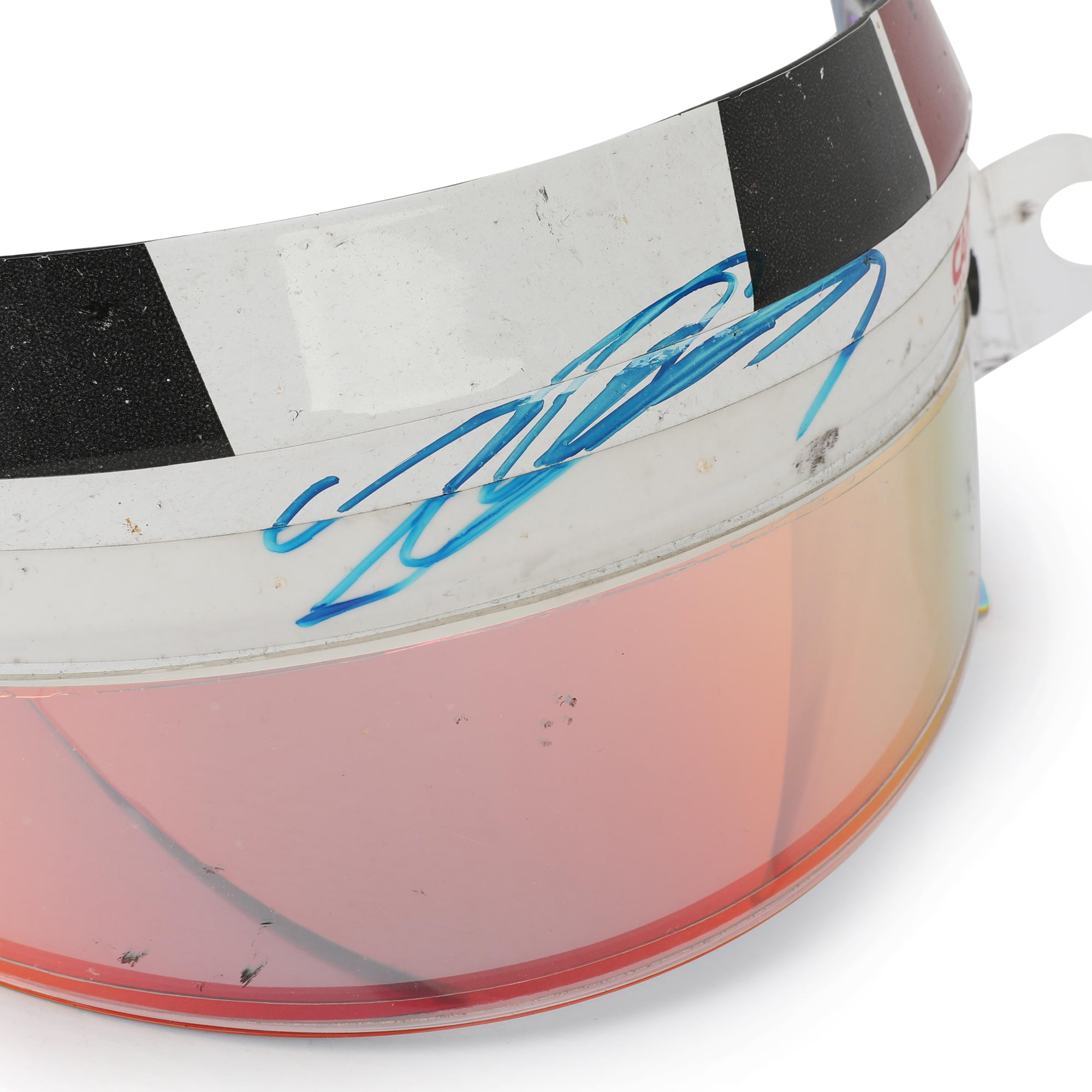Charles Leclerc 2018 Signed Race Used Visor