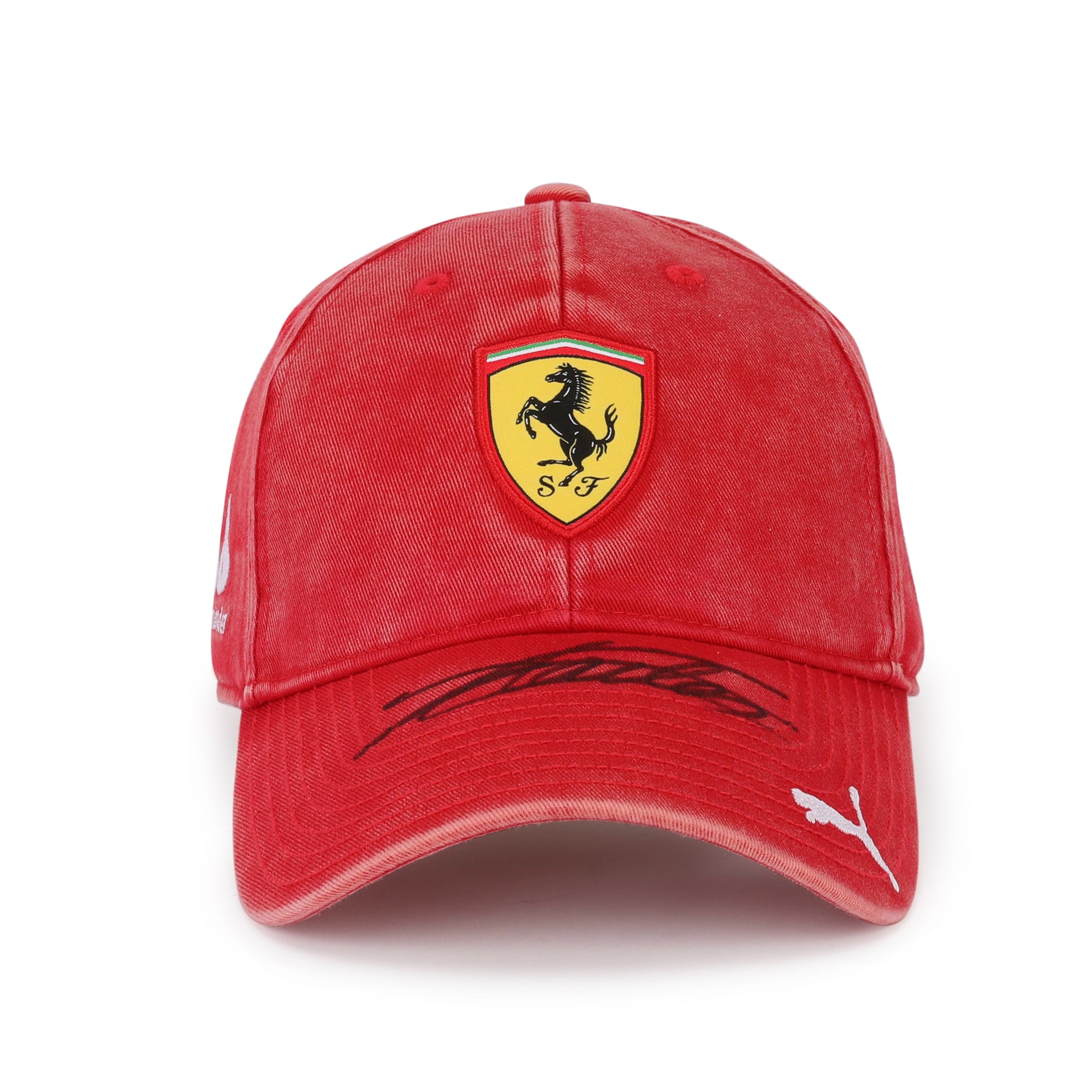 Charles Leclerc Signed Ferrari Cap Desert Sun