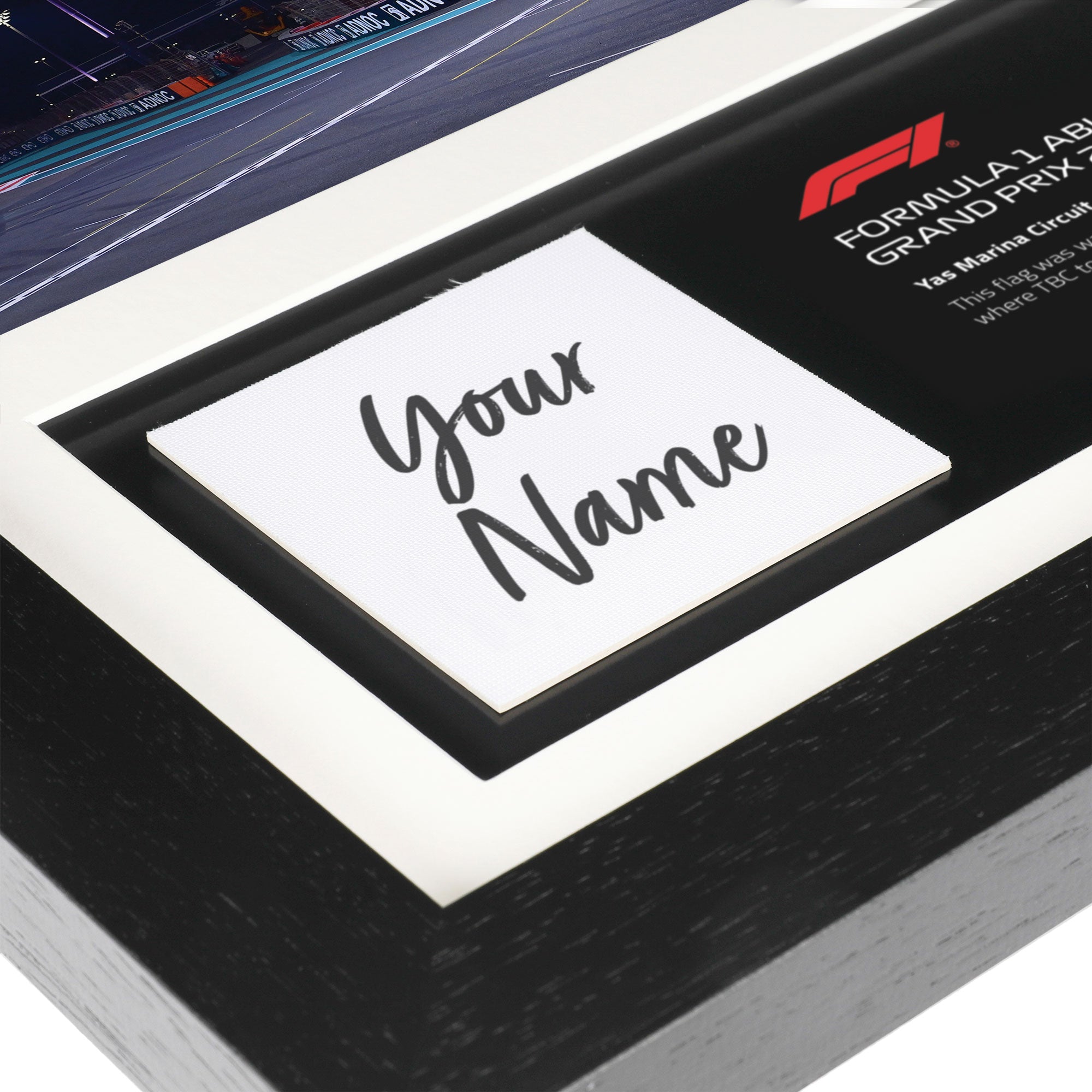 Own the Chequered Flag - 2025 Abu Dhabi Grand Prix