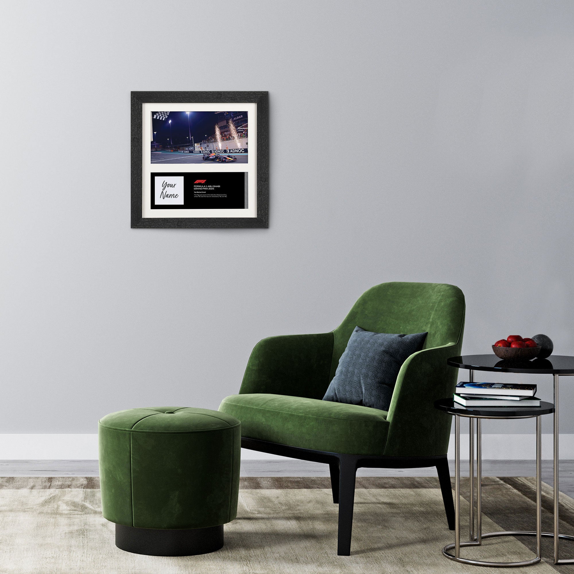 Own the Chequered Flag - 2025 Abu Dhabi Grand Prix