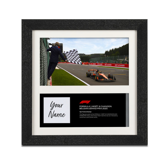 Own the Chequered Flag -  2025 Belgian Grand Prix