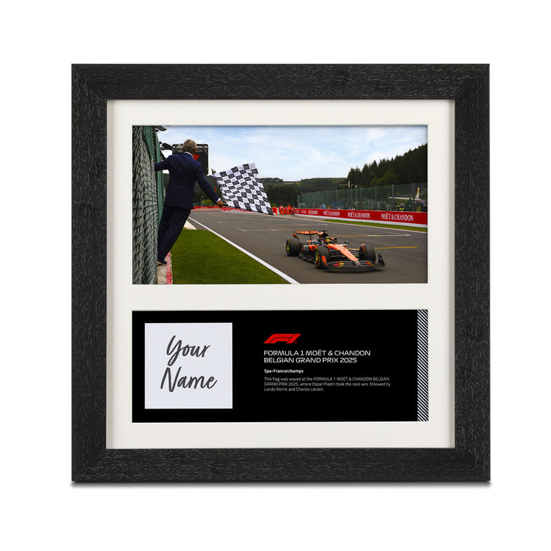 Own the Chequered Flag -  2025 Belgian Grand Prix