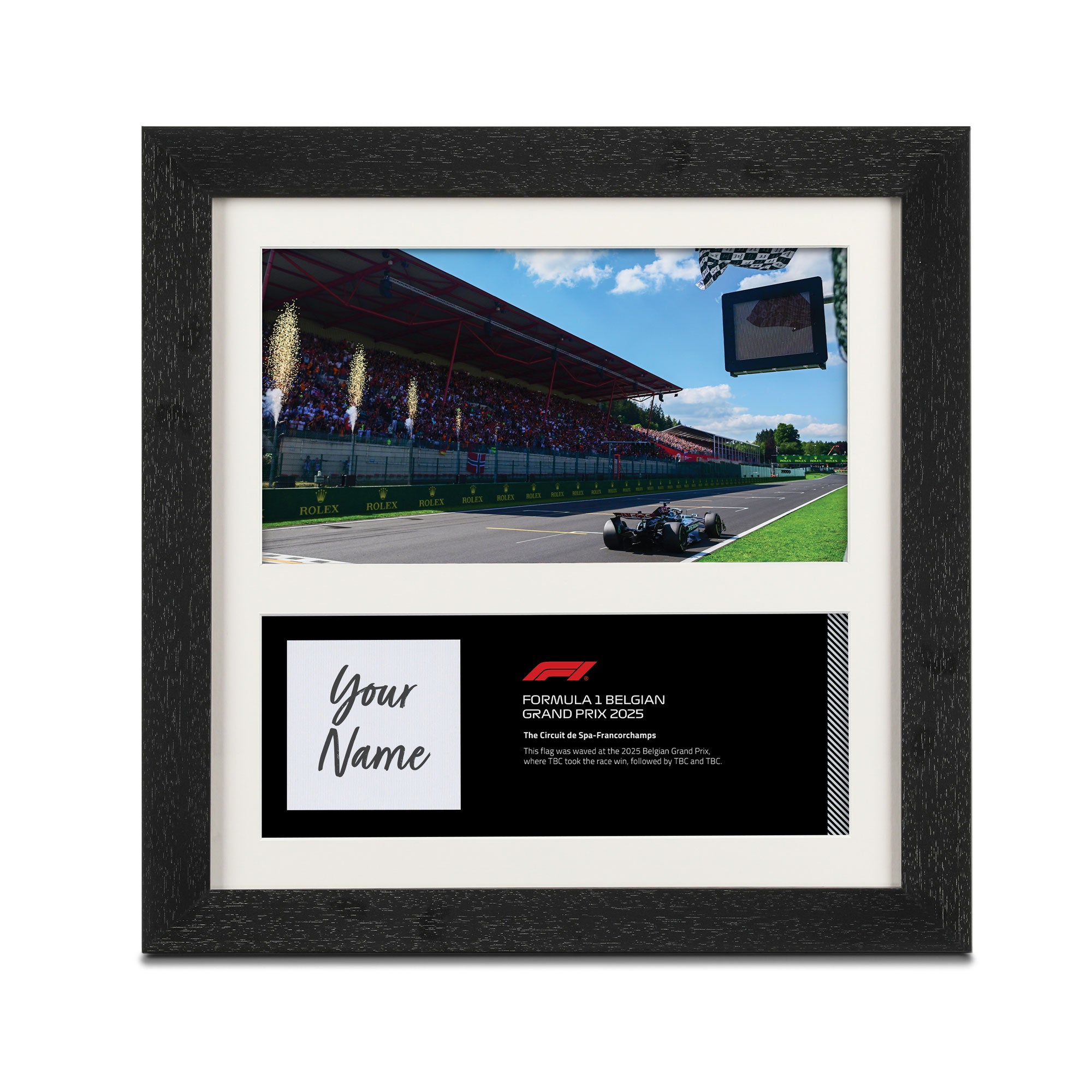 Own the Chequered Flag - 2025 Belgian Grand Prix