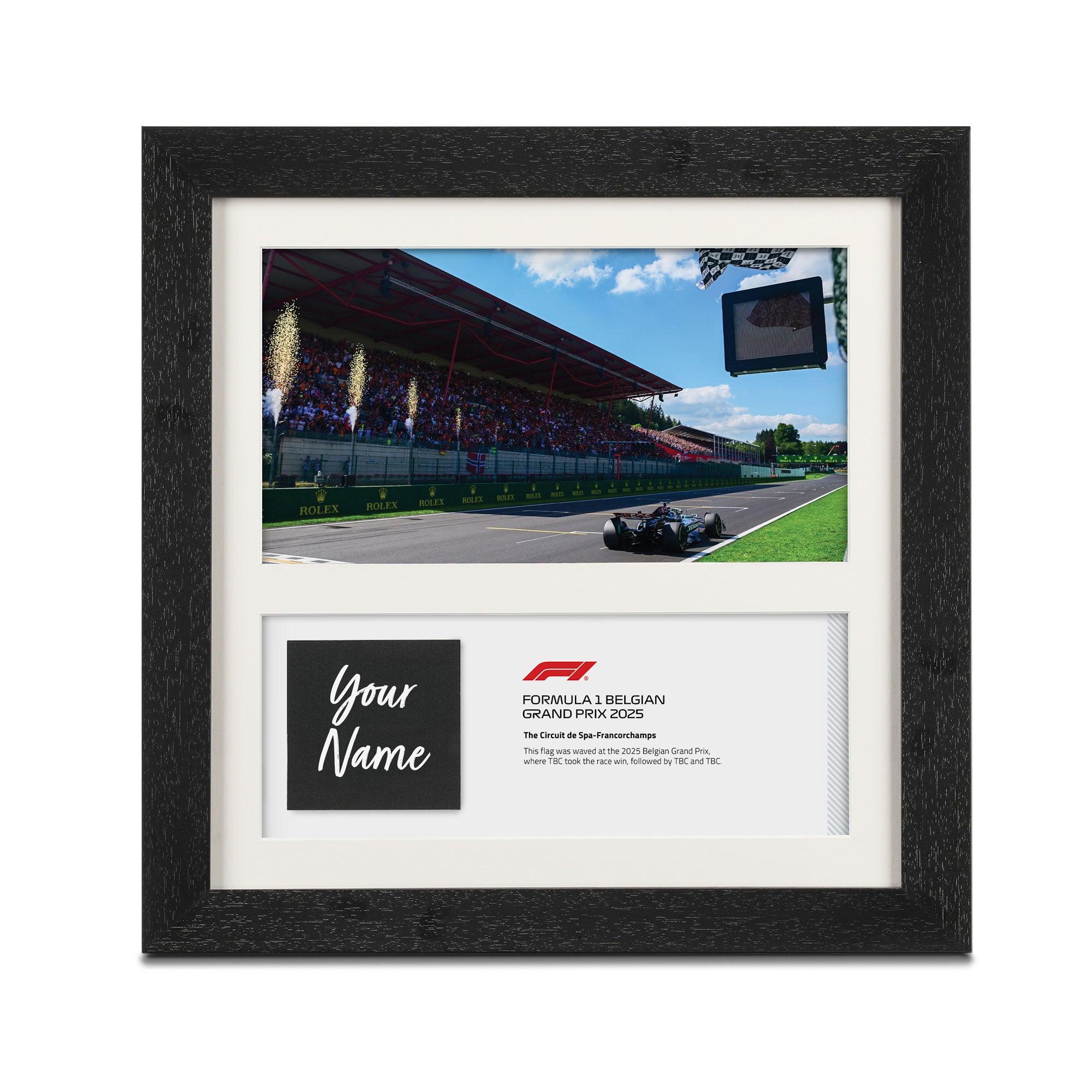 Own the Chequered Flag - 2025 Belgian Grand Prix