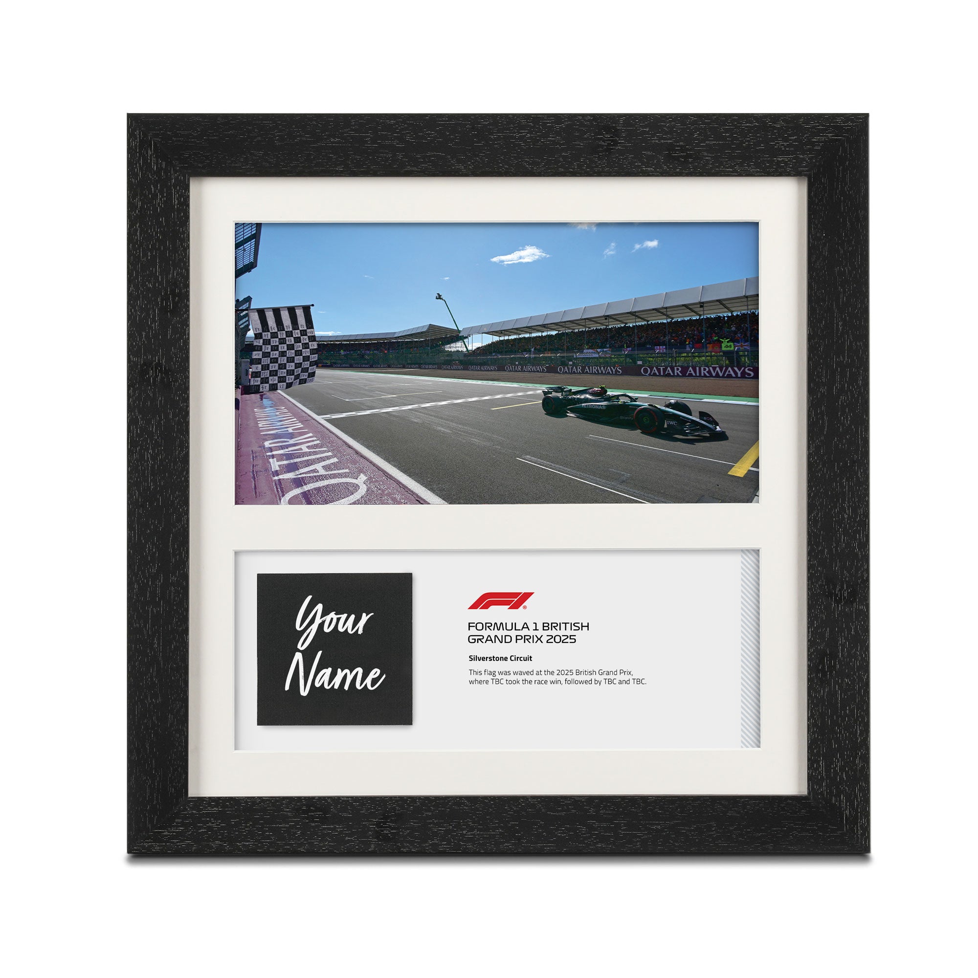 Own the Chequered Flag - 2025 British Grand Prix