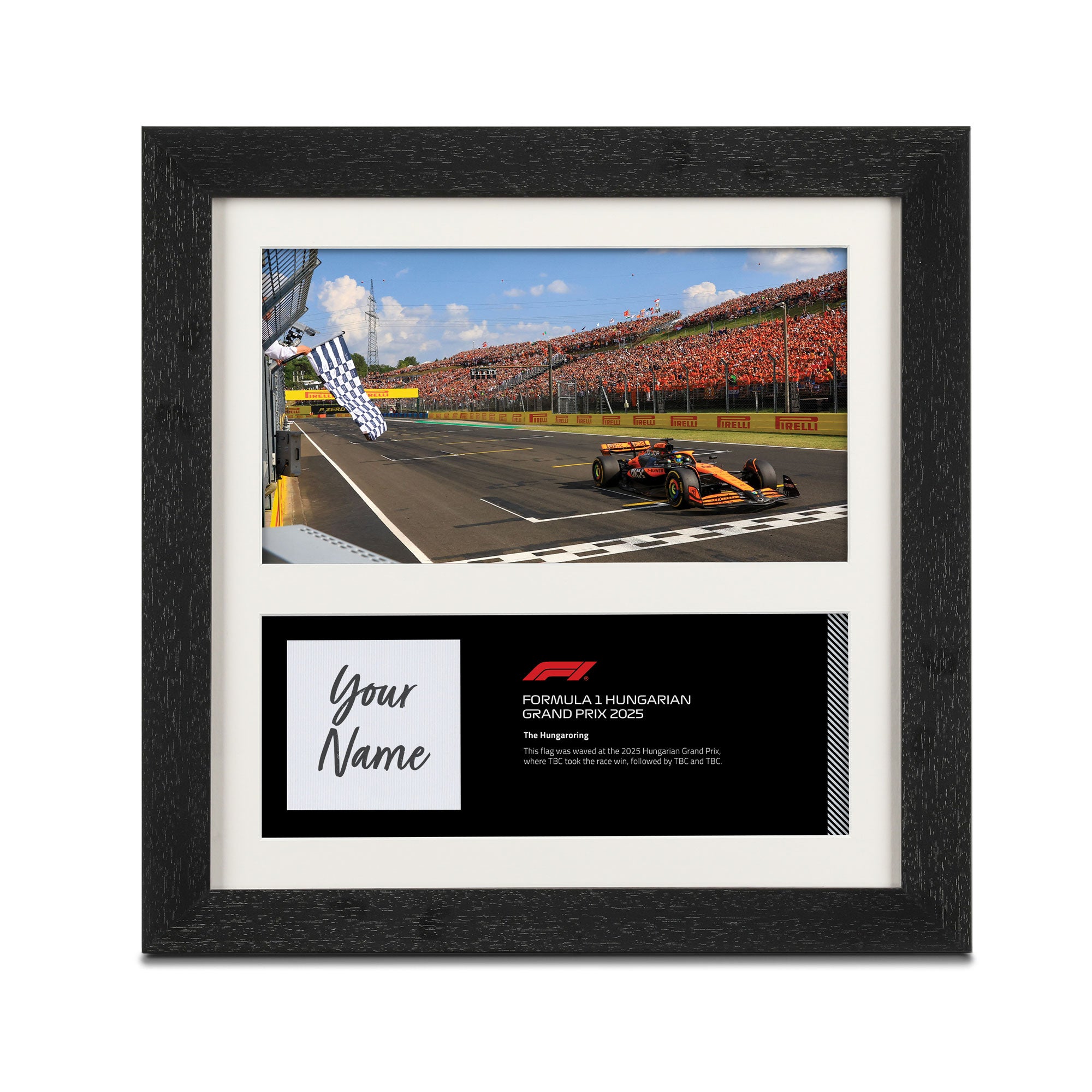 Own the Chequered Flag - 2025 Hungarian Grand Prix