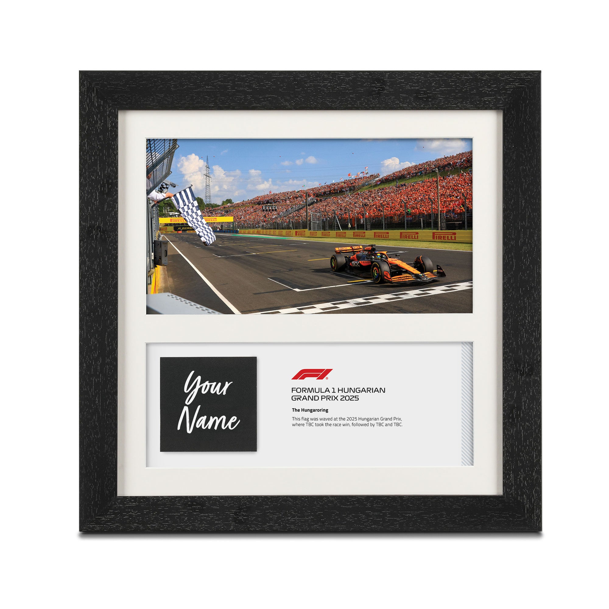 Own the Chequered Flag - 2025 Hungarian Grand Prix