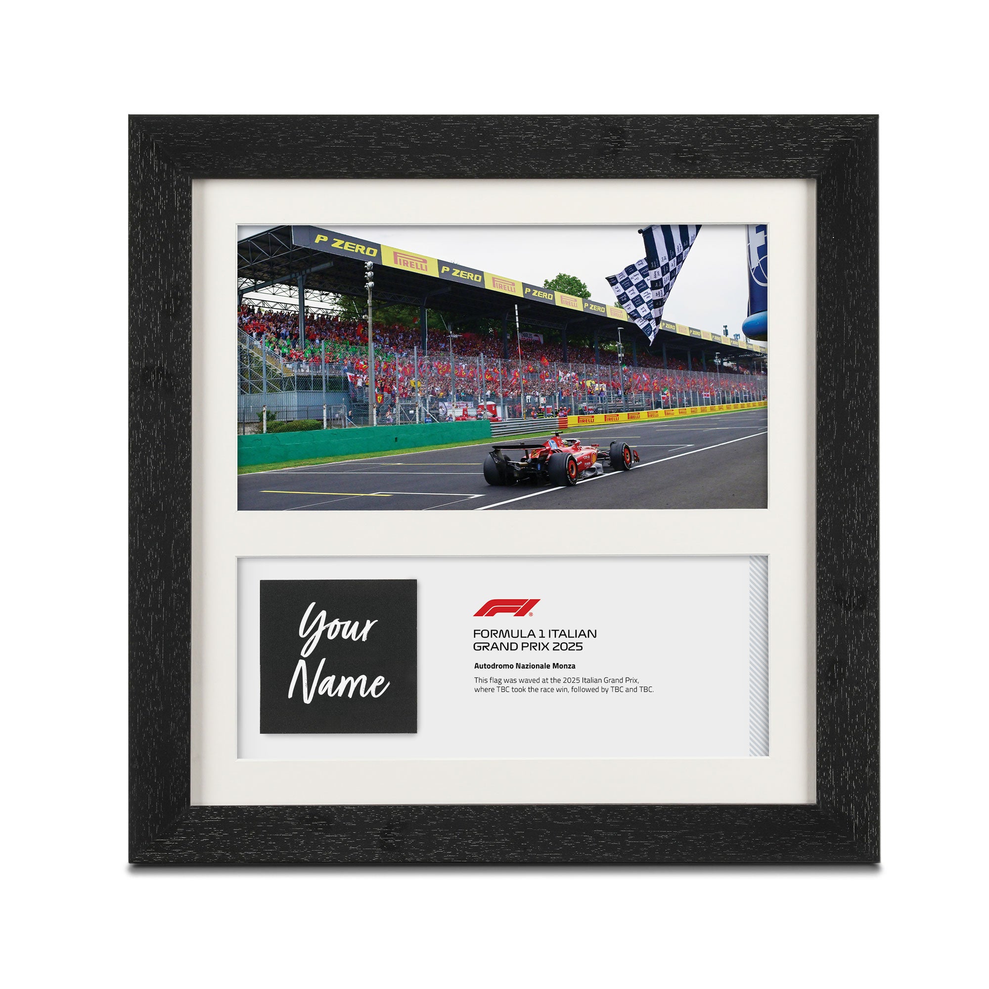 Own the Chequered Flag - 2025 Italian Grand Prix