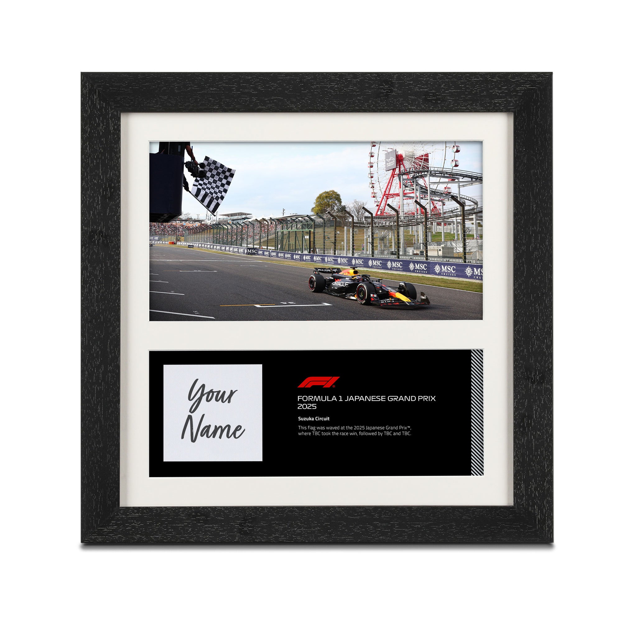 Own the Chequered Flag - 2025 Japanese Grand Prix