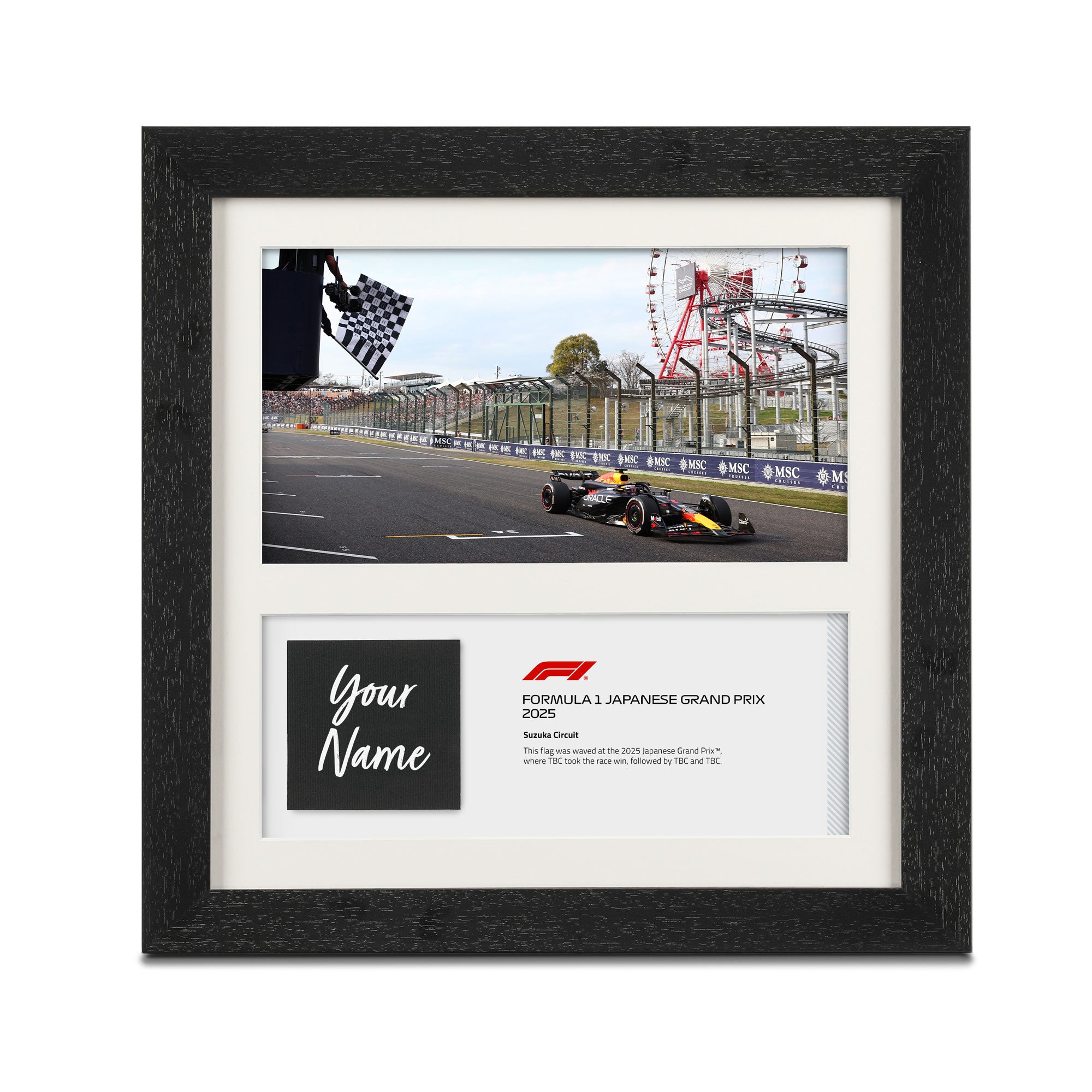 Own the Chequered Flag - 2025 Japanese Grand Prix