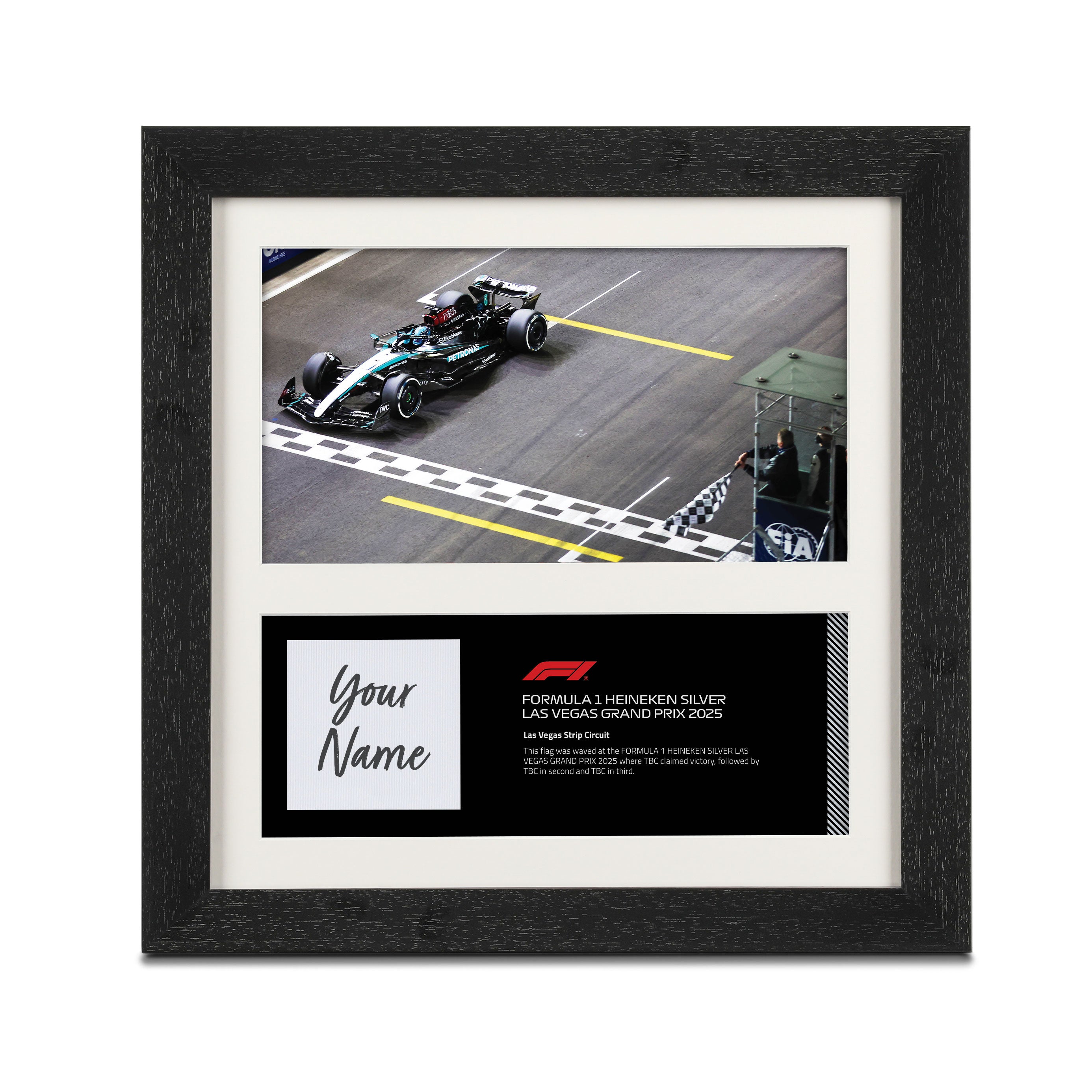 Own the Chequered Flag - 2025 Las Vegas Grand Prix