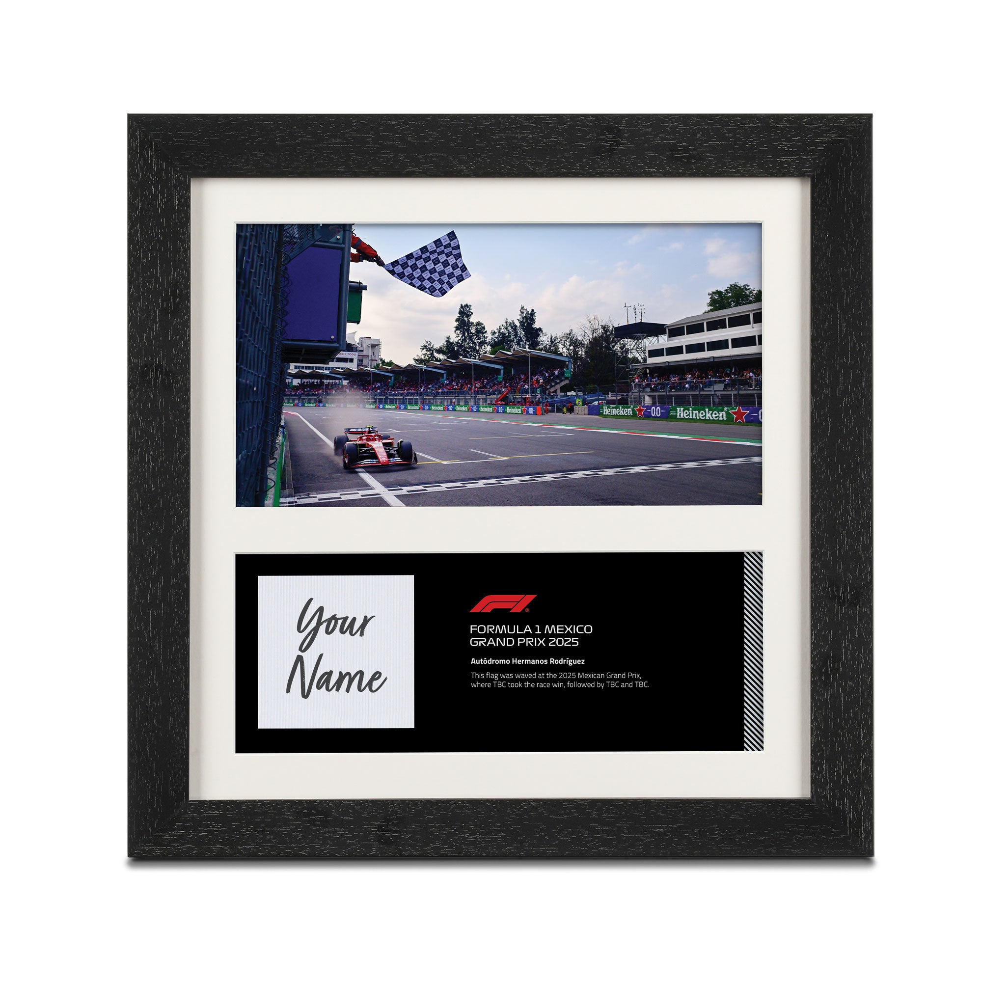 Own the Chequered Flag - 2025 Mexico City Grand Prix