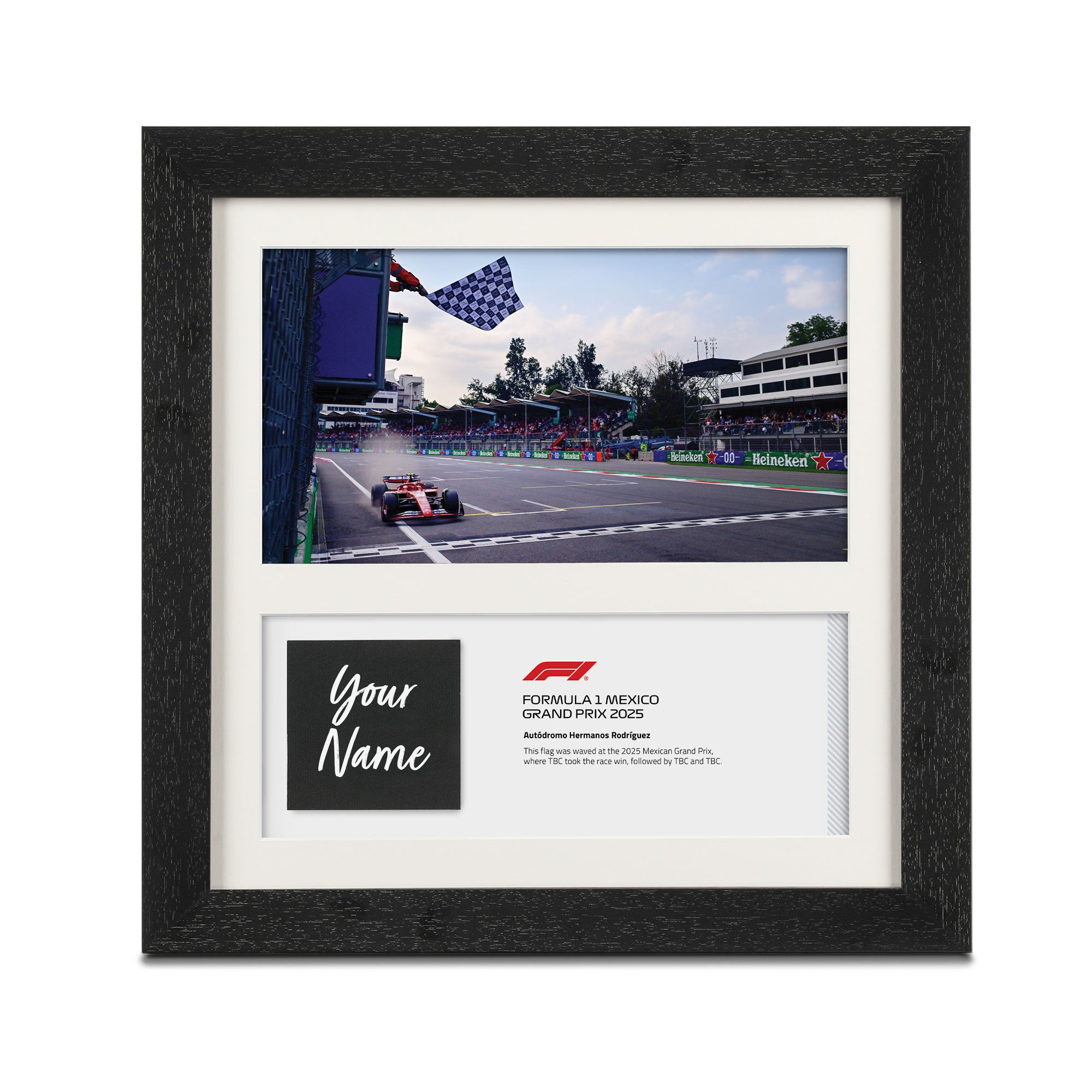 Own the Chequered Flag - 2025 Mexico City Grand Prix