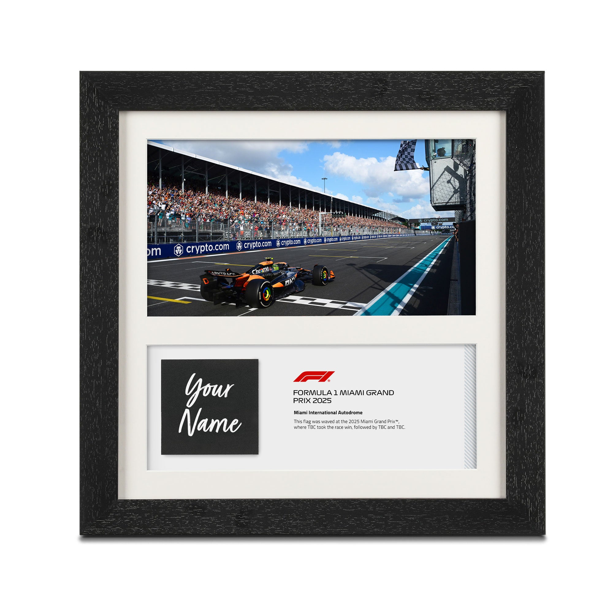 Own the Chequered Flag - 2025 Miami Grand Prix