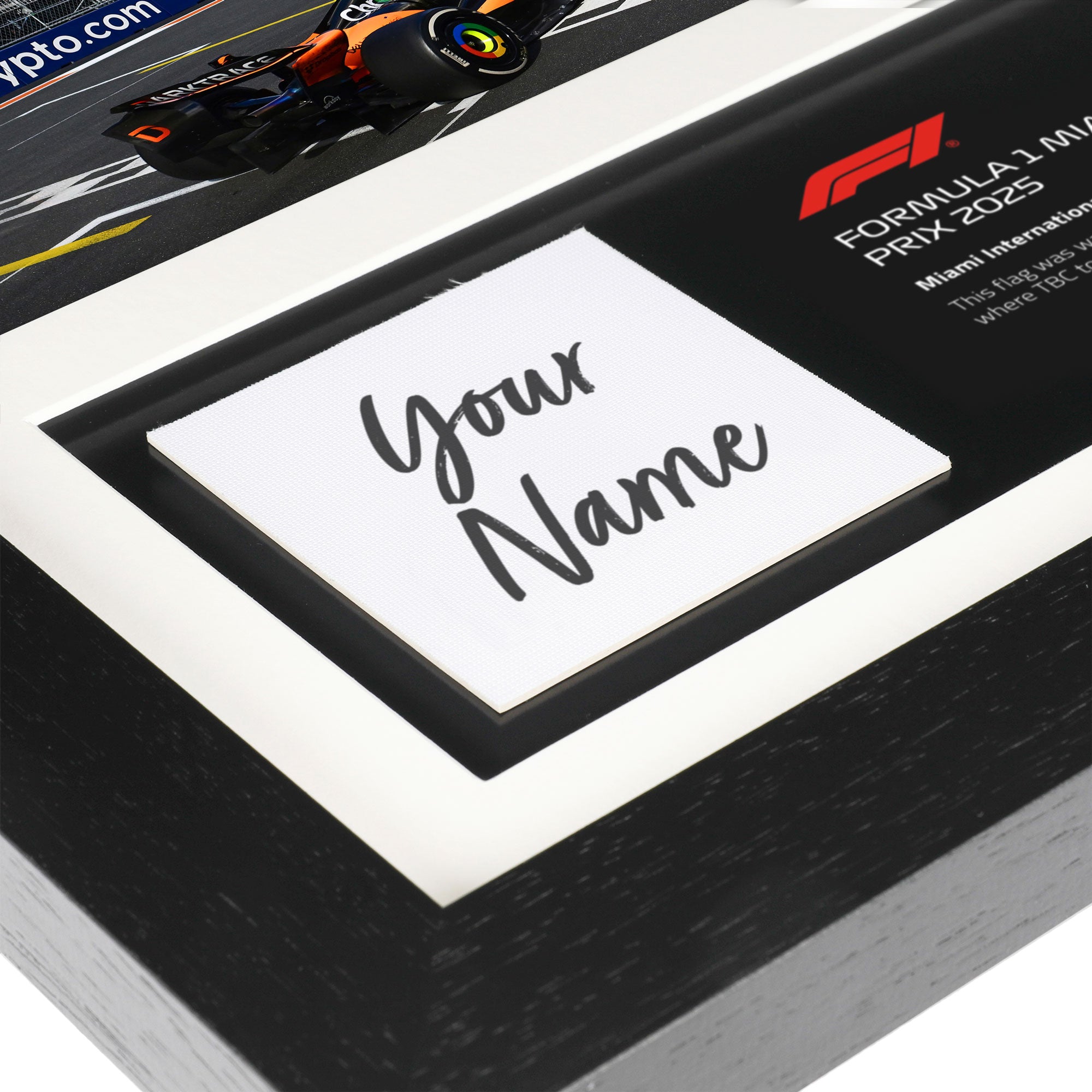 Own the Chequered Flag - 2025 Miami Grand Prix