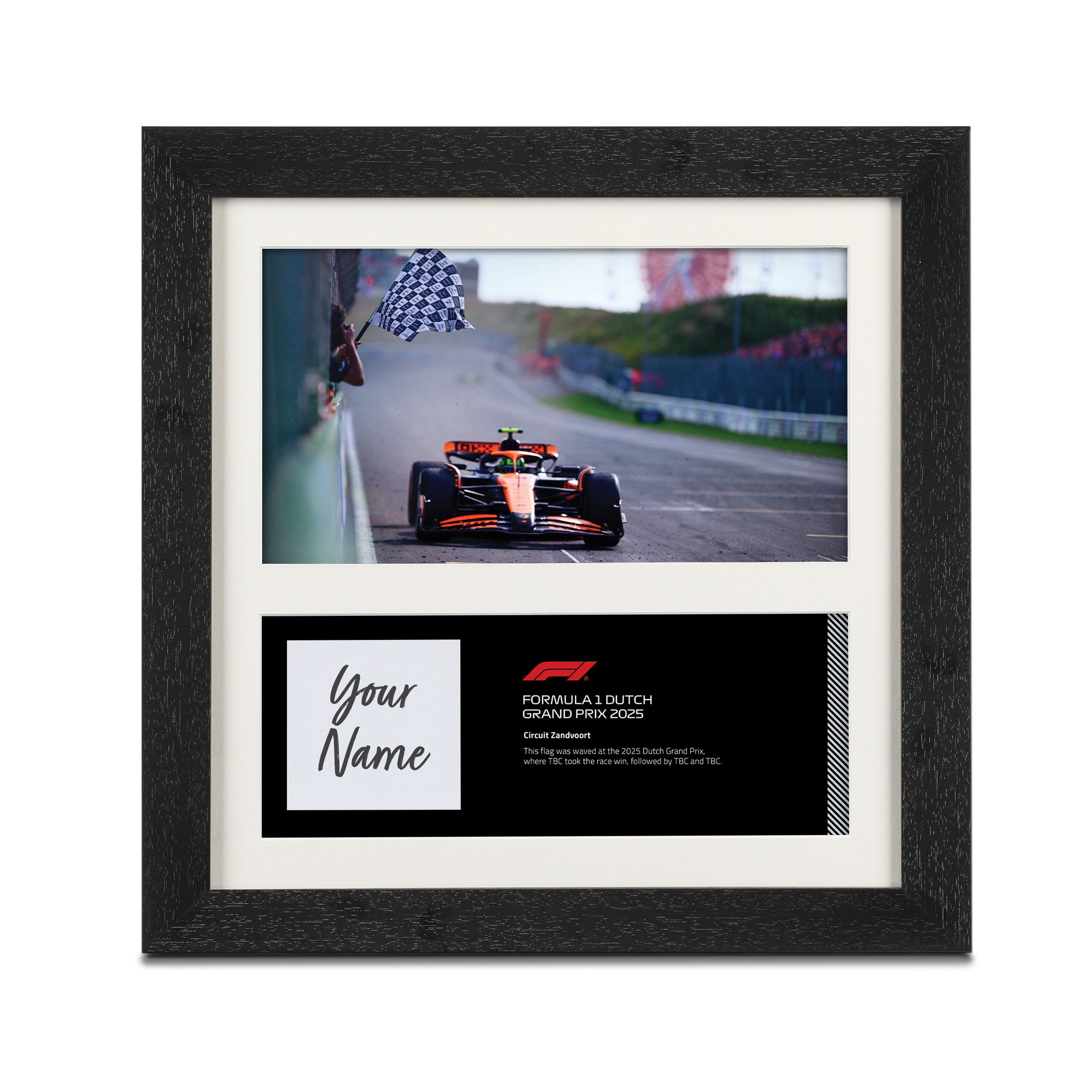 Own the Chequered Flag - 2025 Dutch Grand Prix