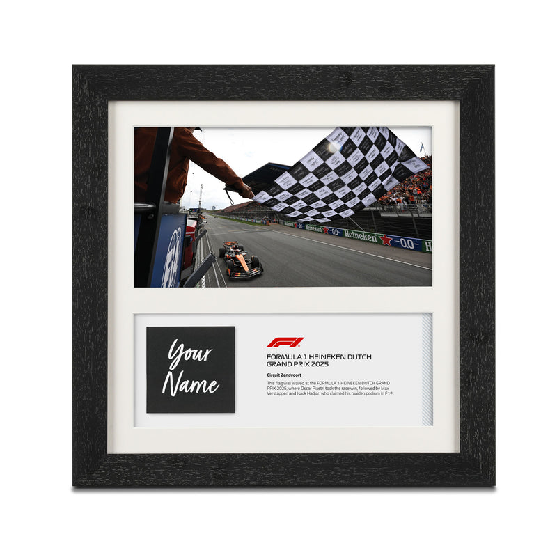 Own the Chequered Flag -  2025 Dutch Grand Prix