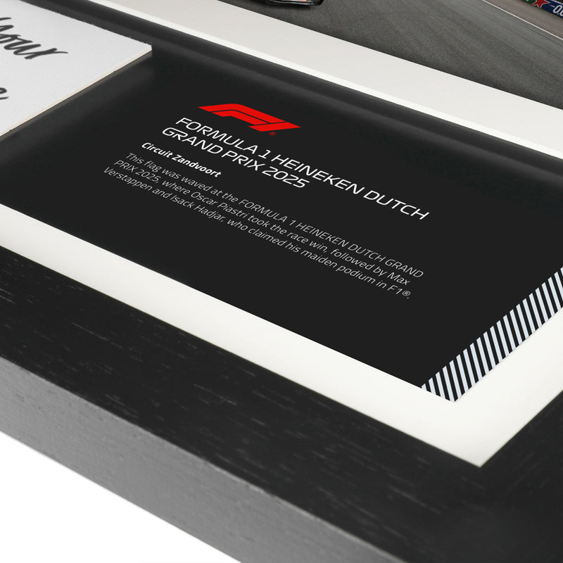 Own the Chequered Flag -  2025 Dutch Grand Prix