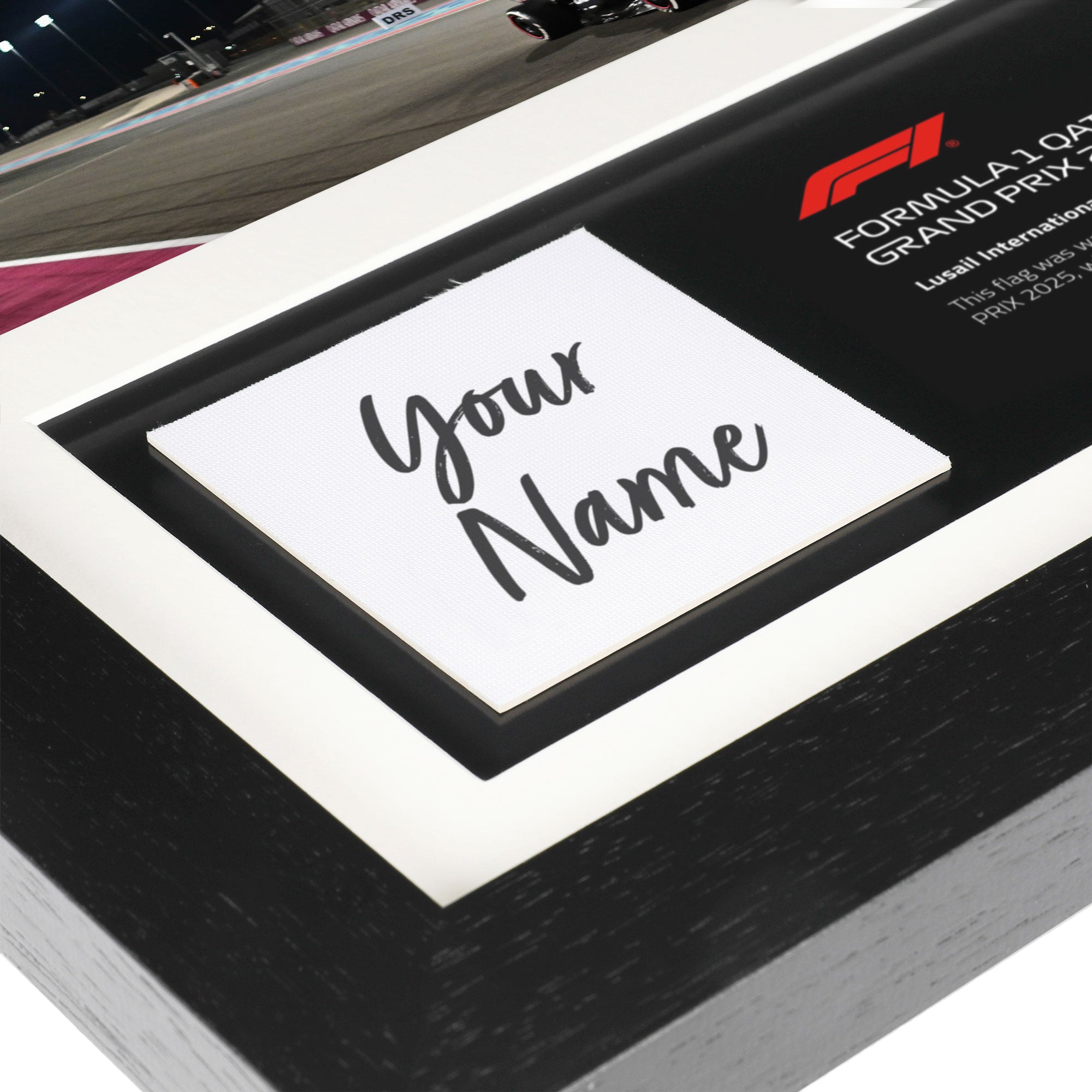 Own the Chequered Flag - 2025 Qatar Grand Prix