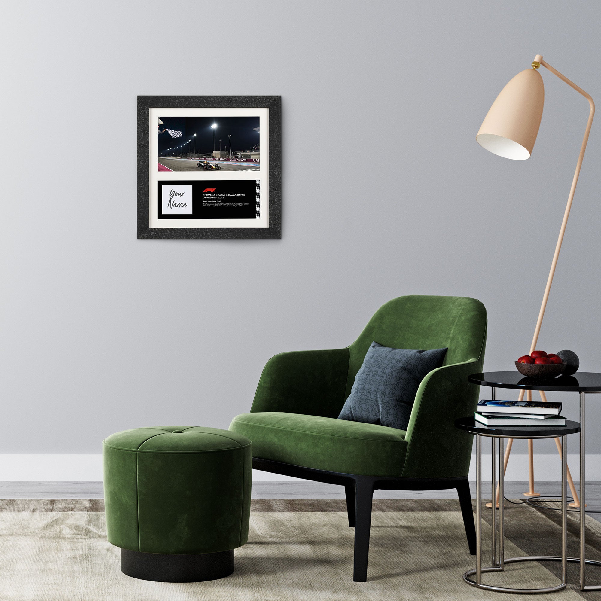 Own the Chequered Flag - 2025 Qatar Grand Prix