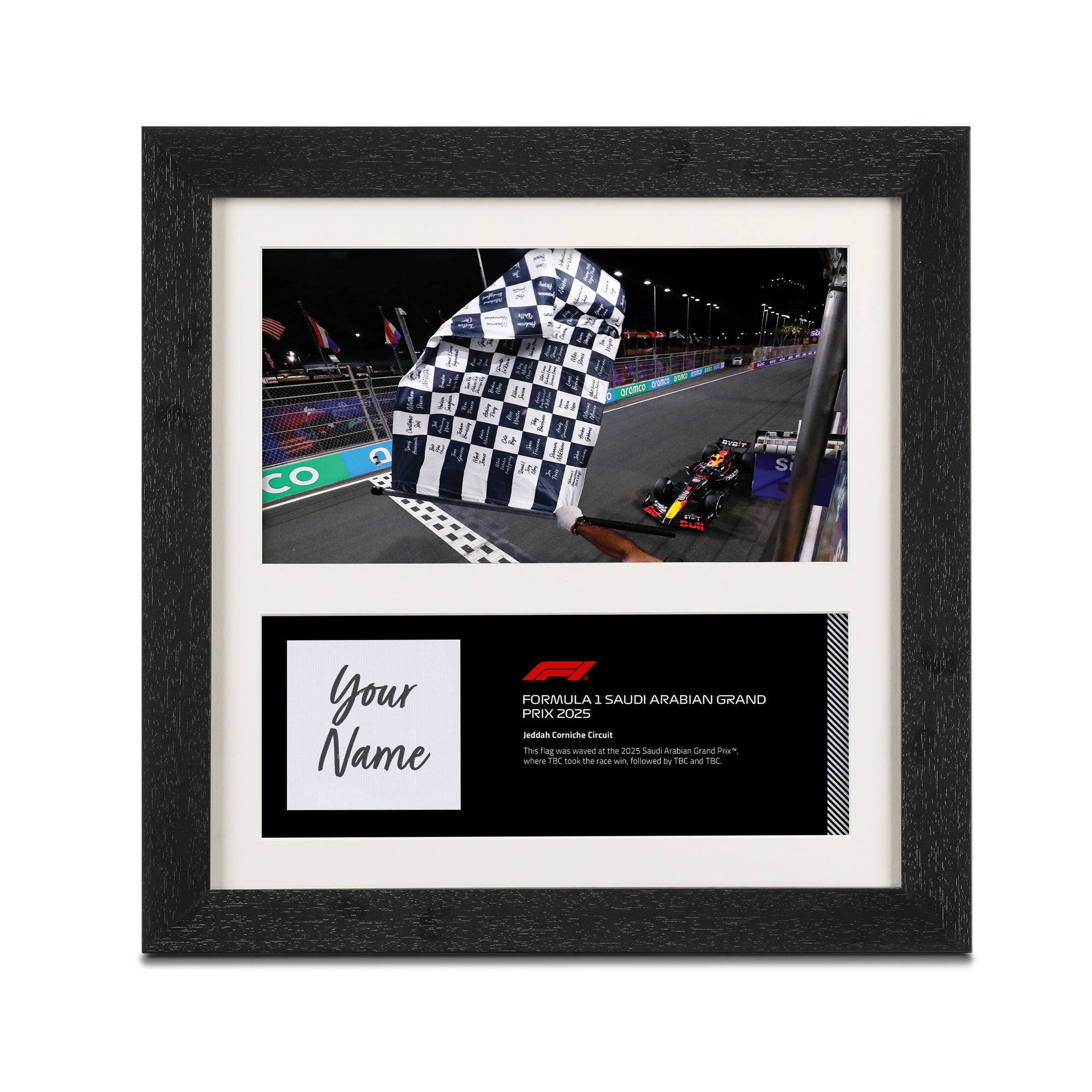 Own the Chequered Flag - 2025 Saudi Arabian Grand Prix