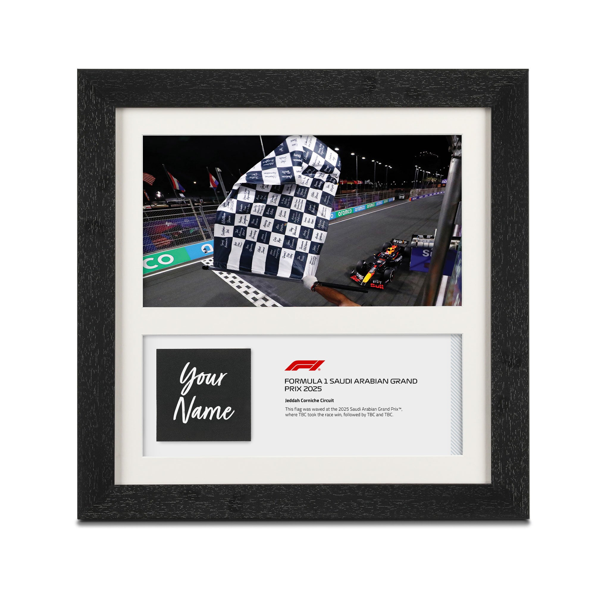 Own the Chequered Flag - 2025 Saudi Arabian Grand Prix