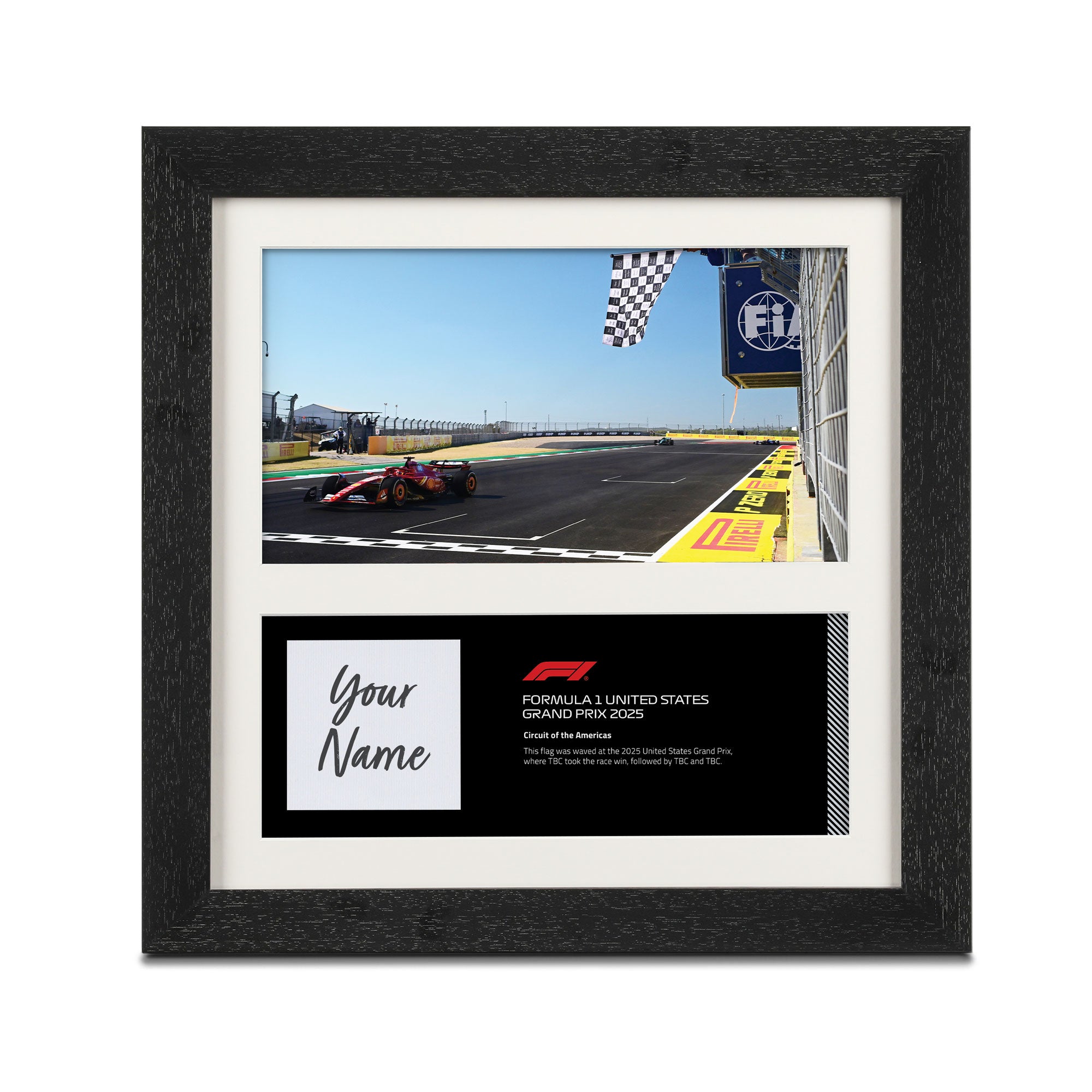 Own the Chequered Flag - 2025 United States Grand Prix