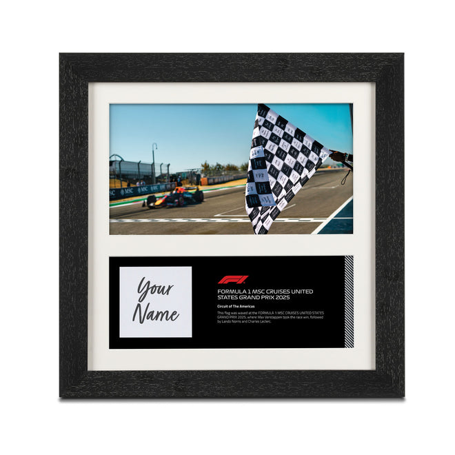 Own the Chequered Flag -  2025 United States Grand Prix