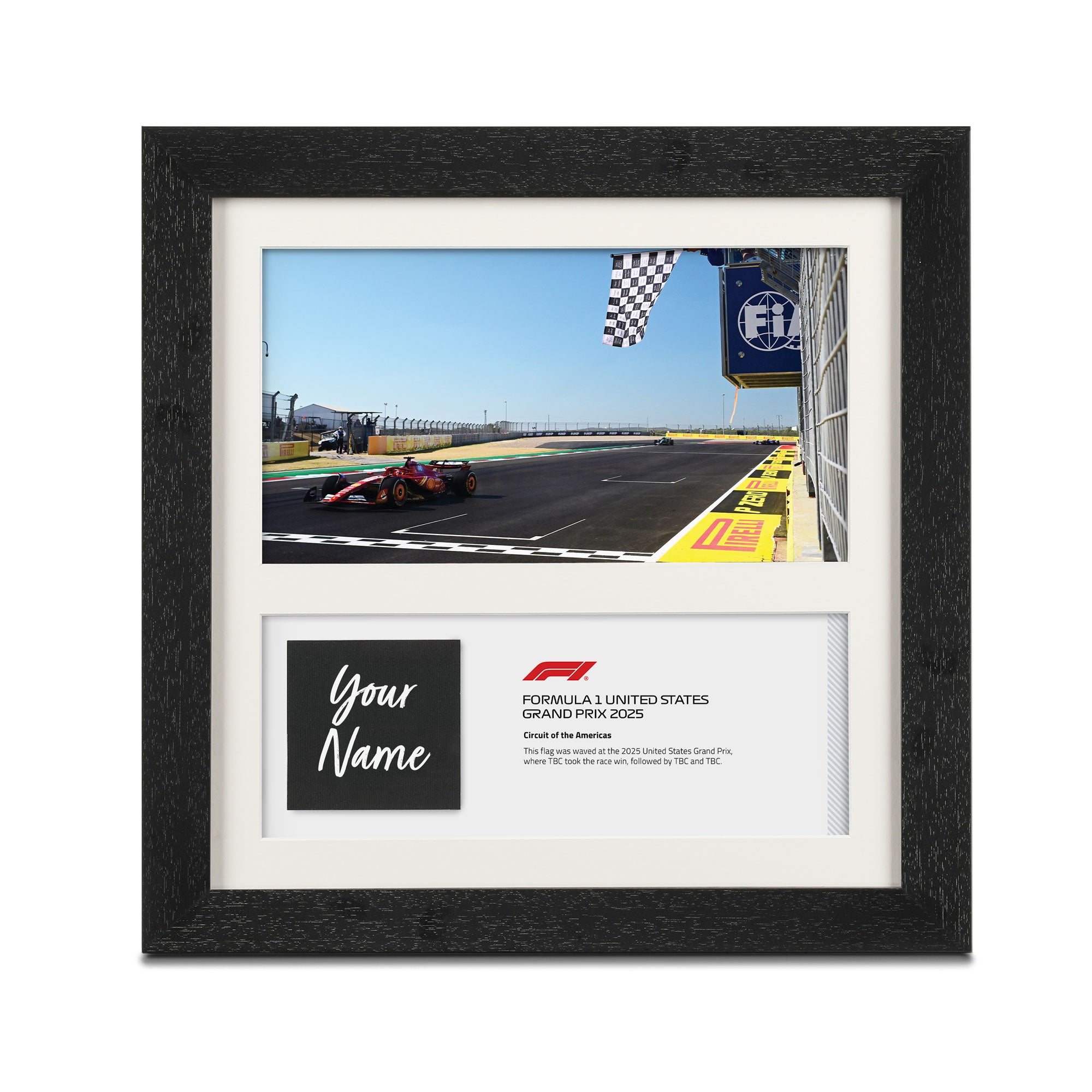 Own the Chequered Flag - 2025 United States Grand Prix