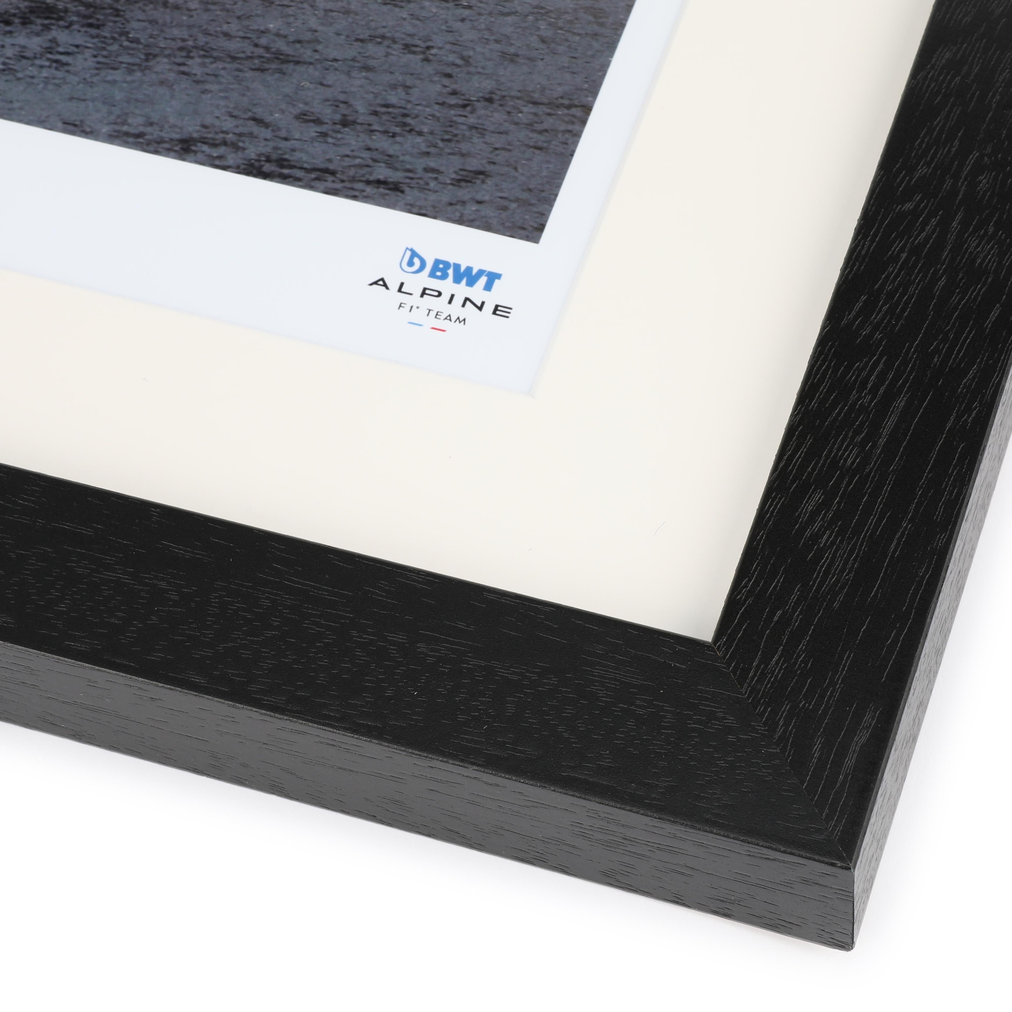 Esteban Ocon 2024 Signed Alpine Print - Brazilian GP