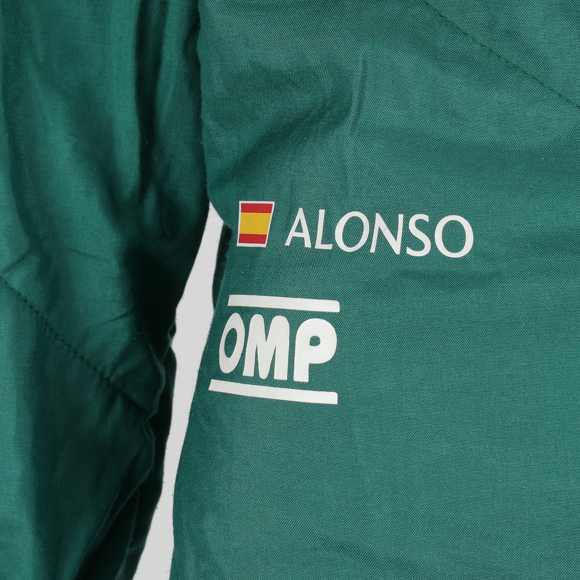 Fernando Alonso Un-Signed 2024 Aston Martin Aramco Formula One Team Grand Prix Used Suit