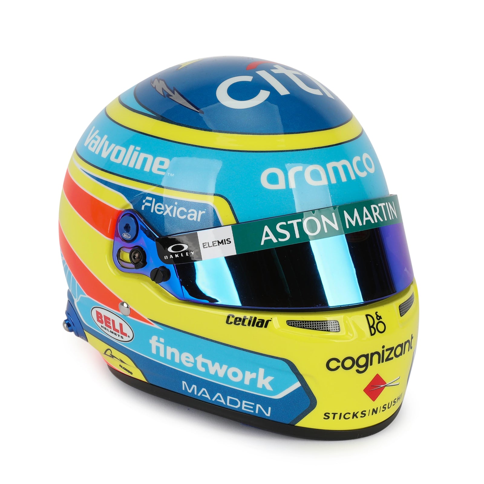 Fernando Alonso 2025 1:2 Scale Helmet