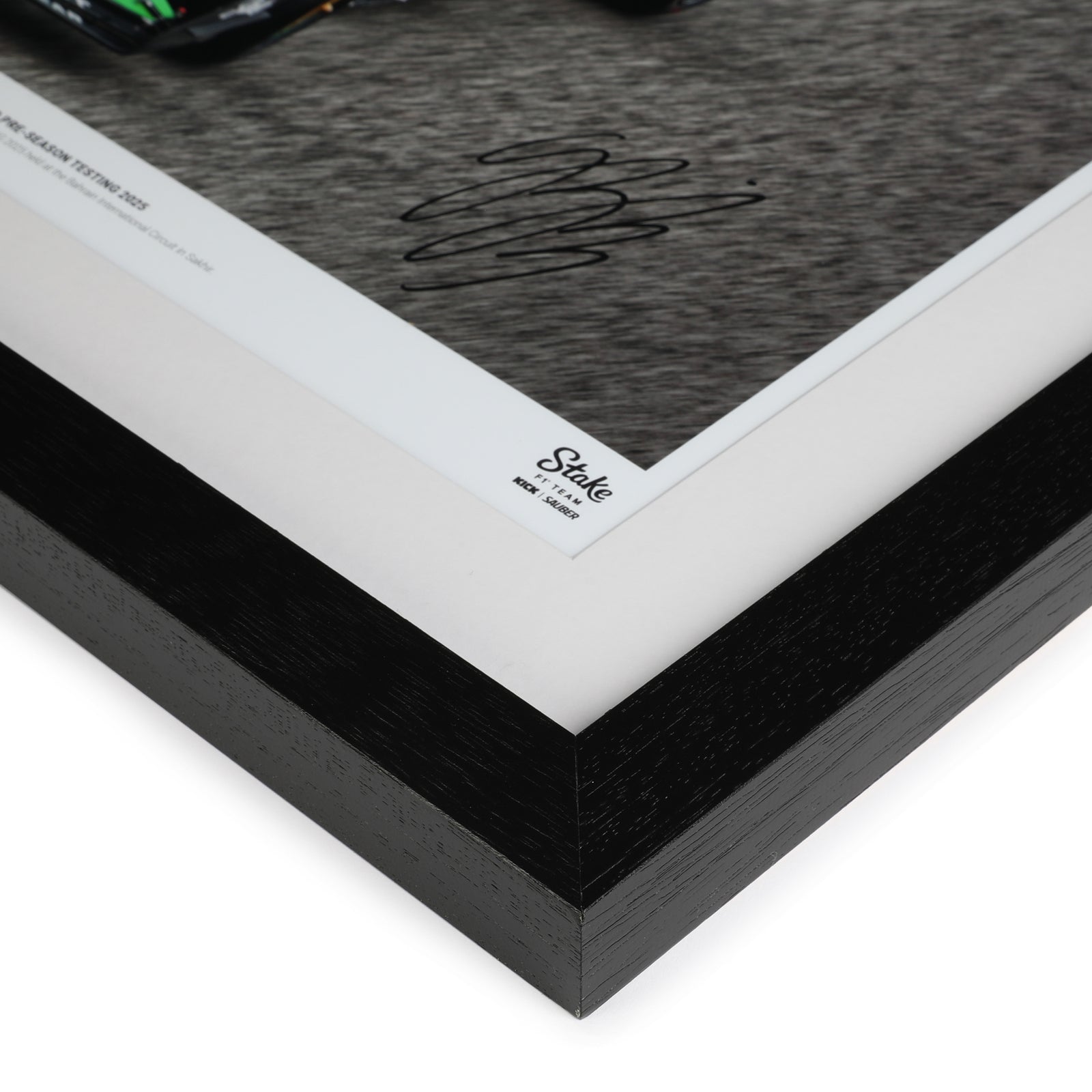 Gabriel Bortoleto Kick Sauber 2025 Pre-Season Testing Signed Photo - Bahrain GP