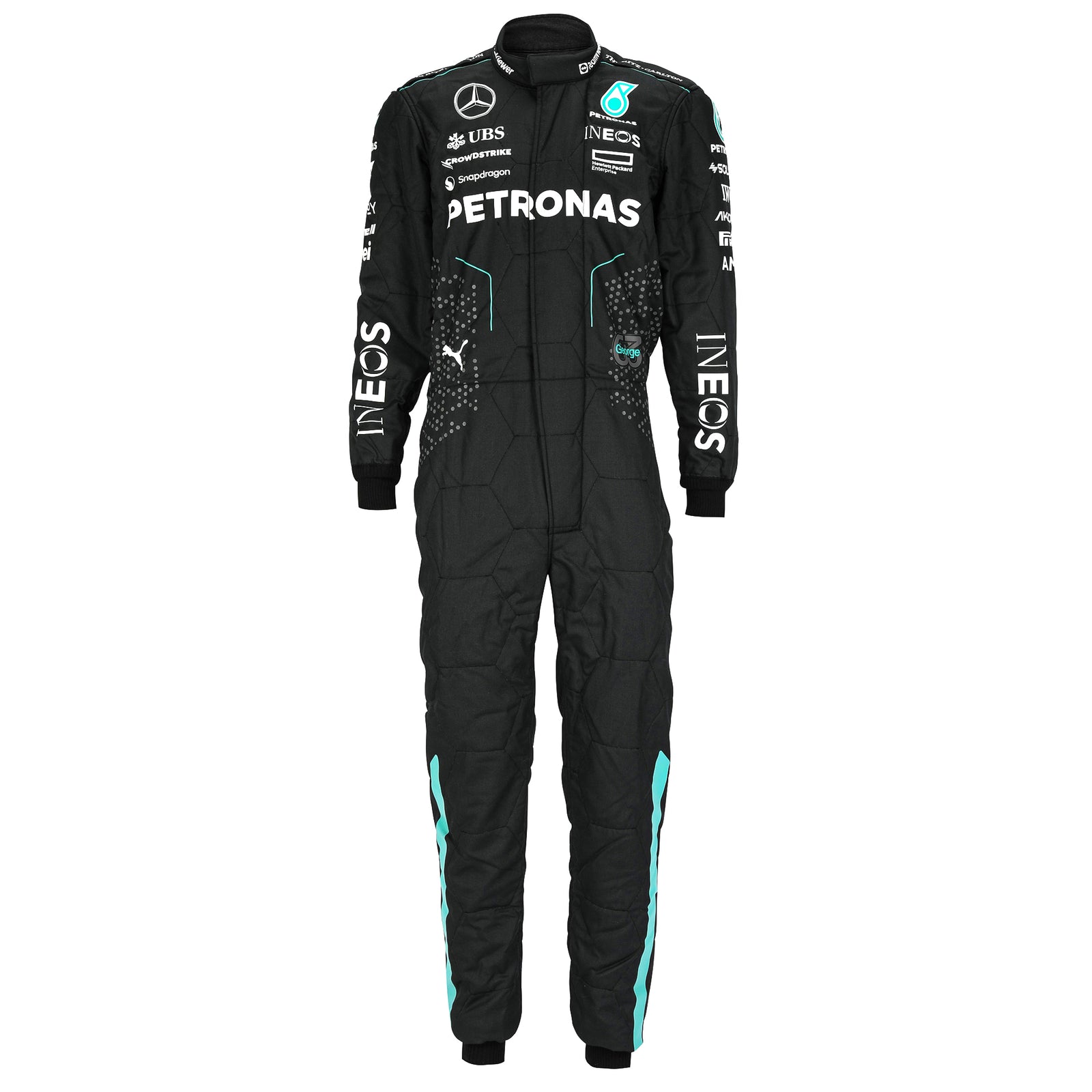 George Russell 2024 Mercedes AMG Petronas Replica Race Suit