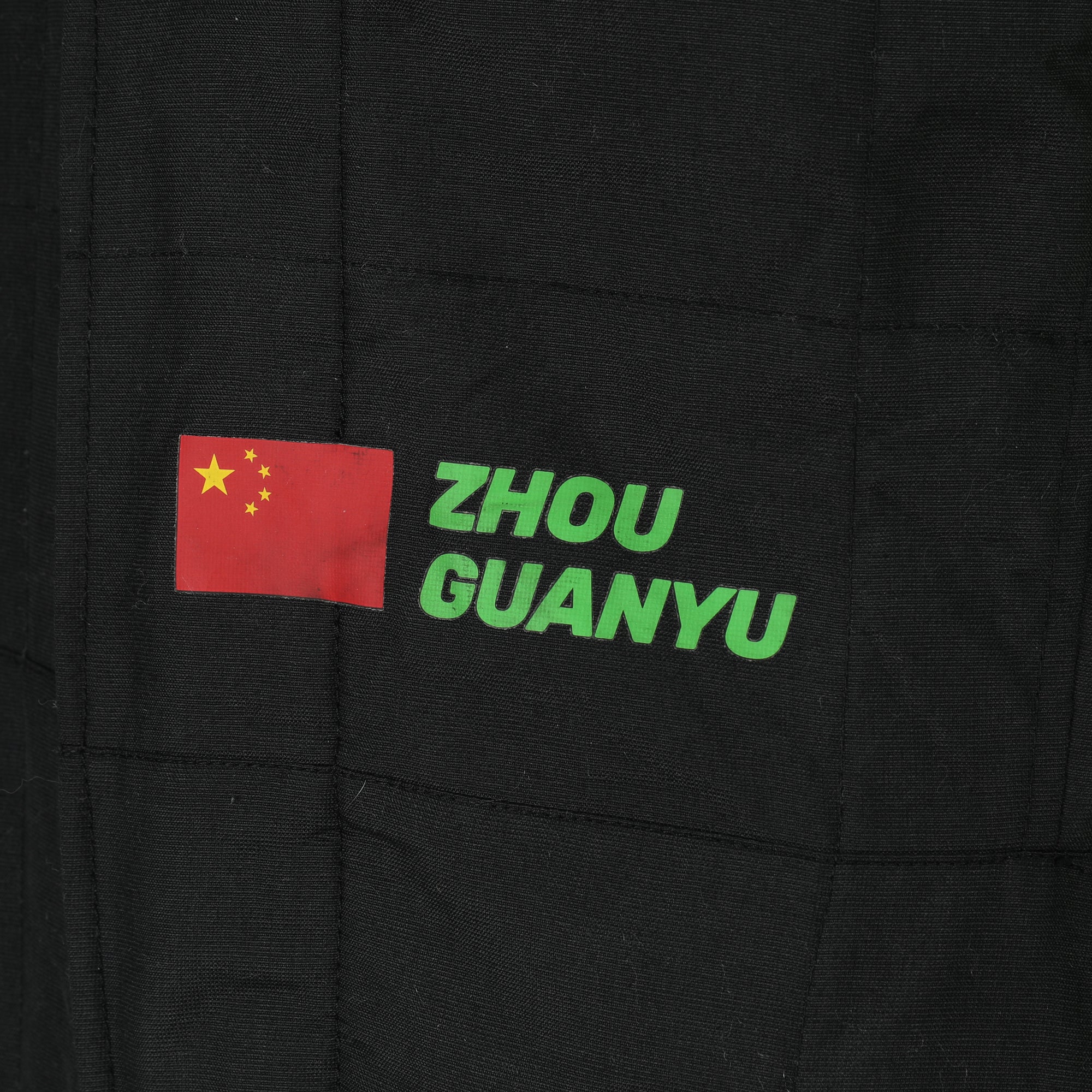 Guanyu Zhou Signed 2024 Stake F1 Team Kick Sauber Grand Prix Used Race Suit - Brazilian GP