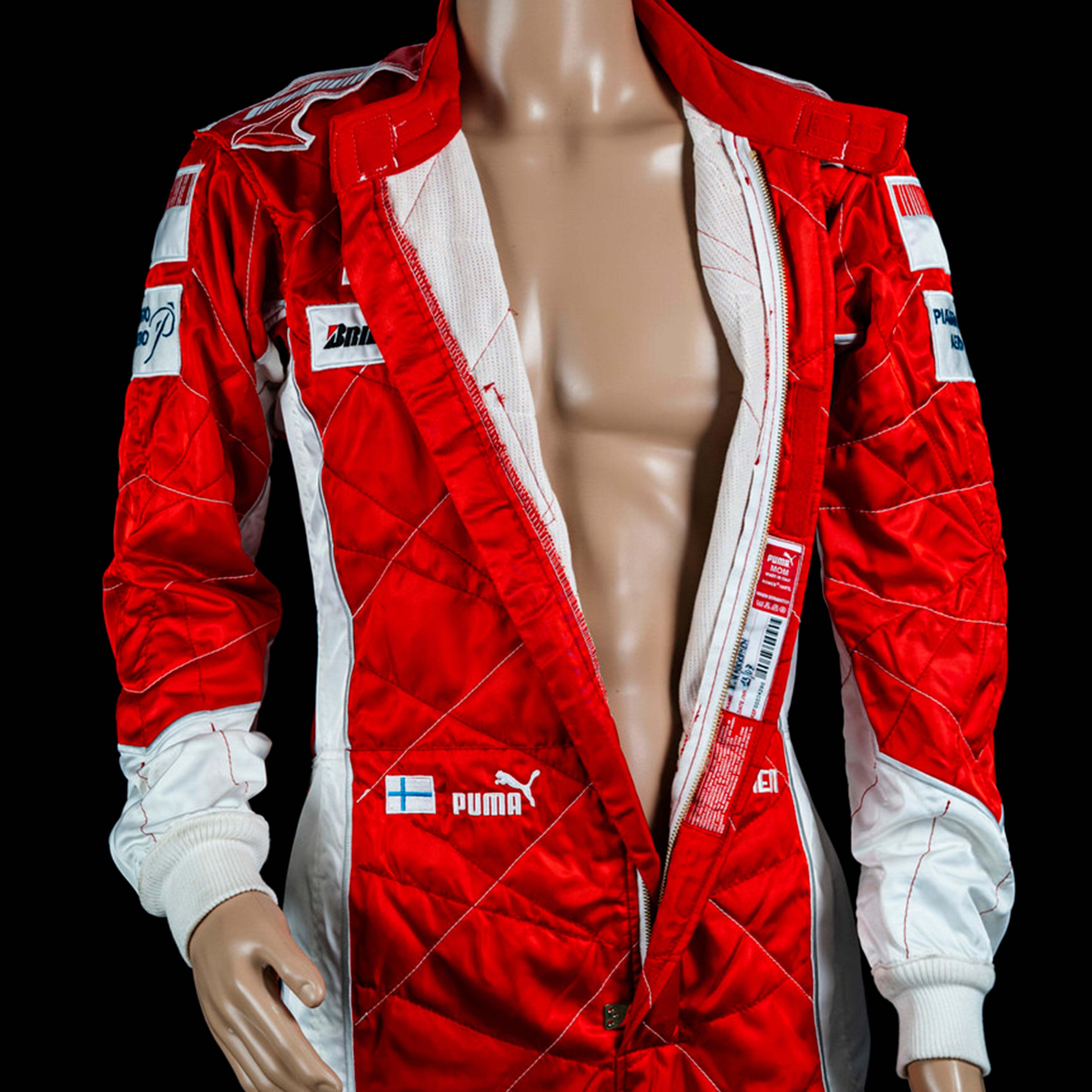 Kimi Raikkonen 2007 Race Used Suit
