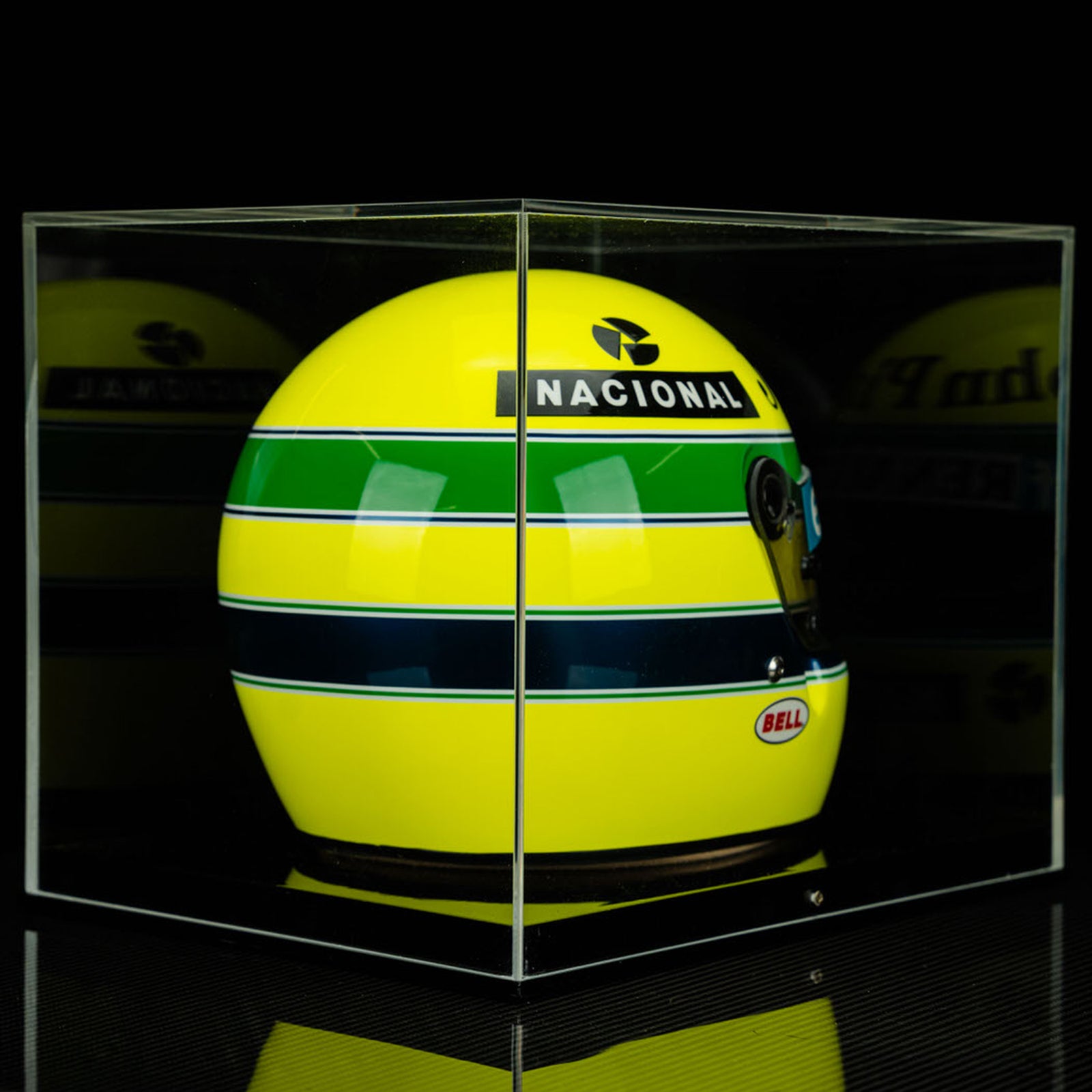 Ayrton Senna 1985 Official Bell Replica Helmet