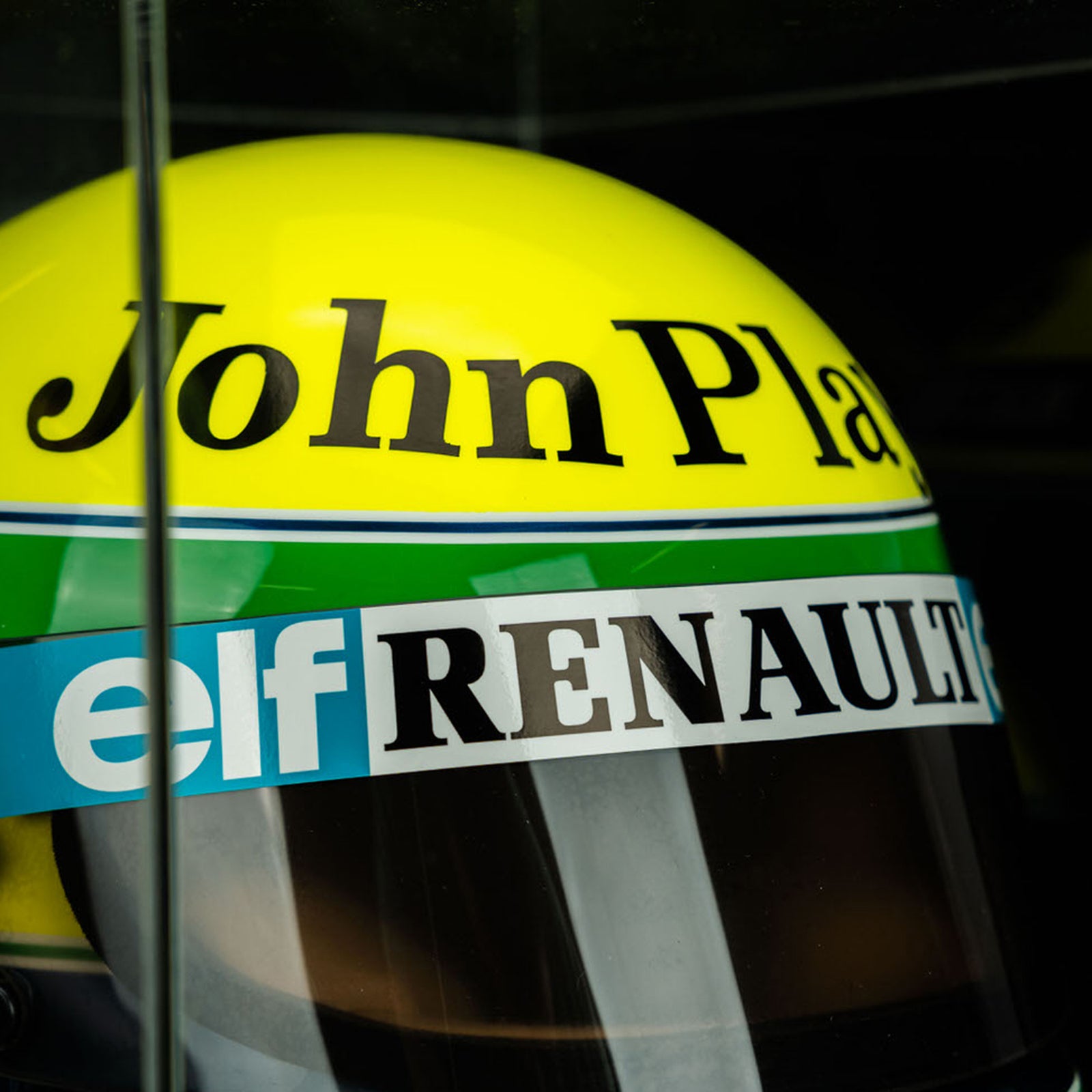 Ayrton Senna 1985 Official Bell Replica Helmet