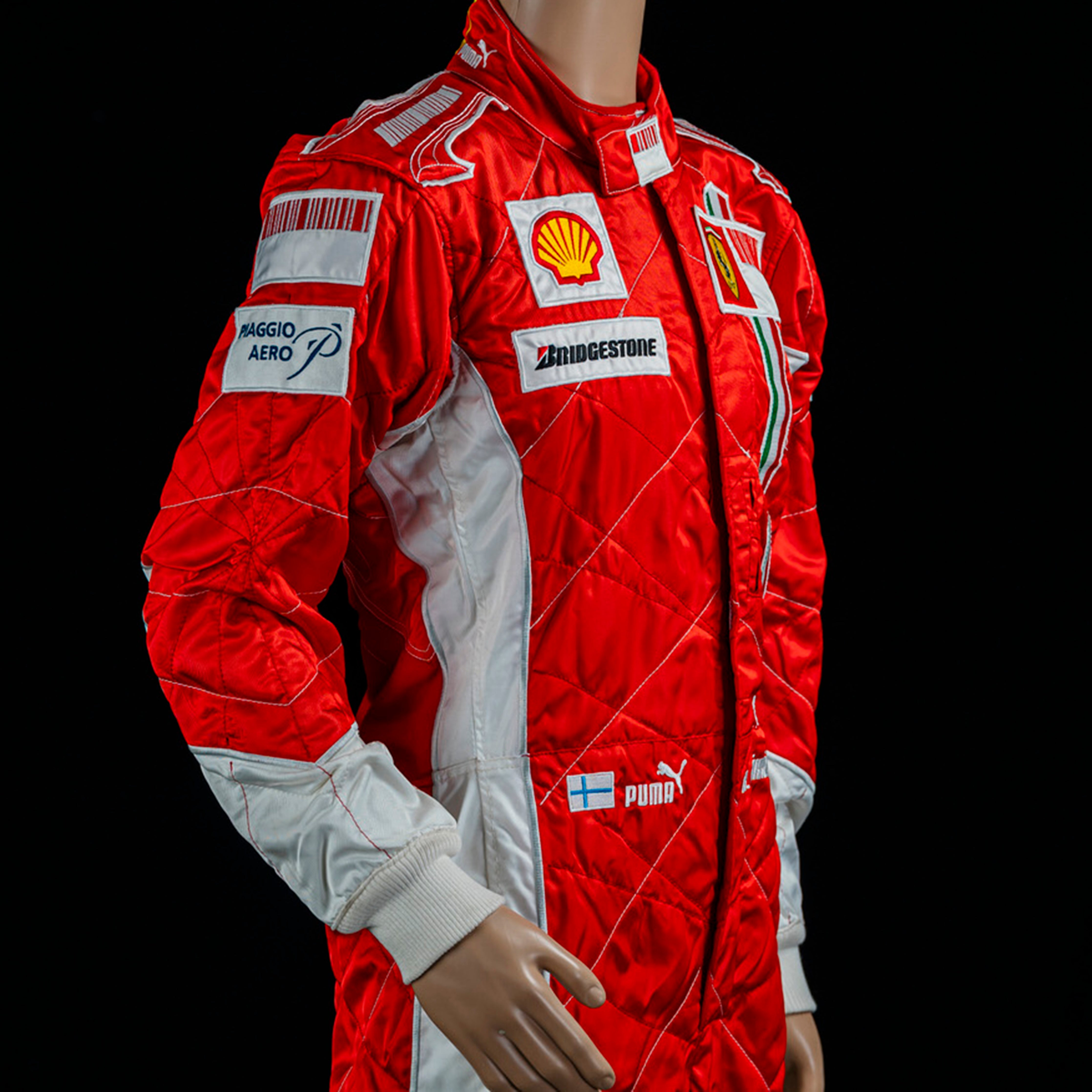 Kimi Raikkonen 2007 Race Used Suit