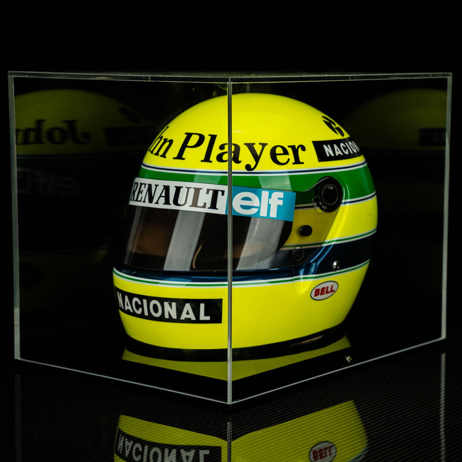 Ayrton Senna 1985 Official Bell Replica Helmet